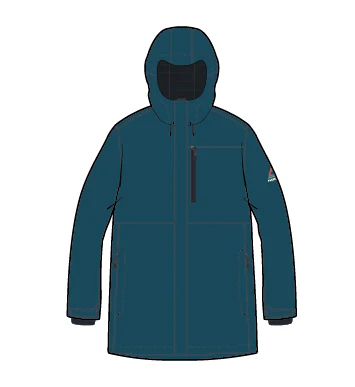 Cloudmont Waterproof Down Parka - Tidal Blue - Image 13