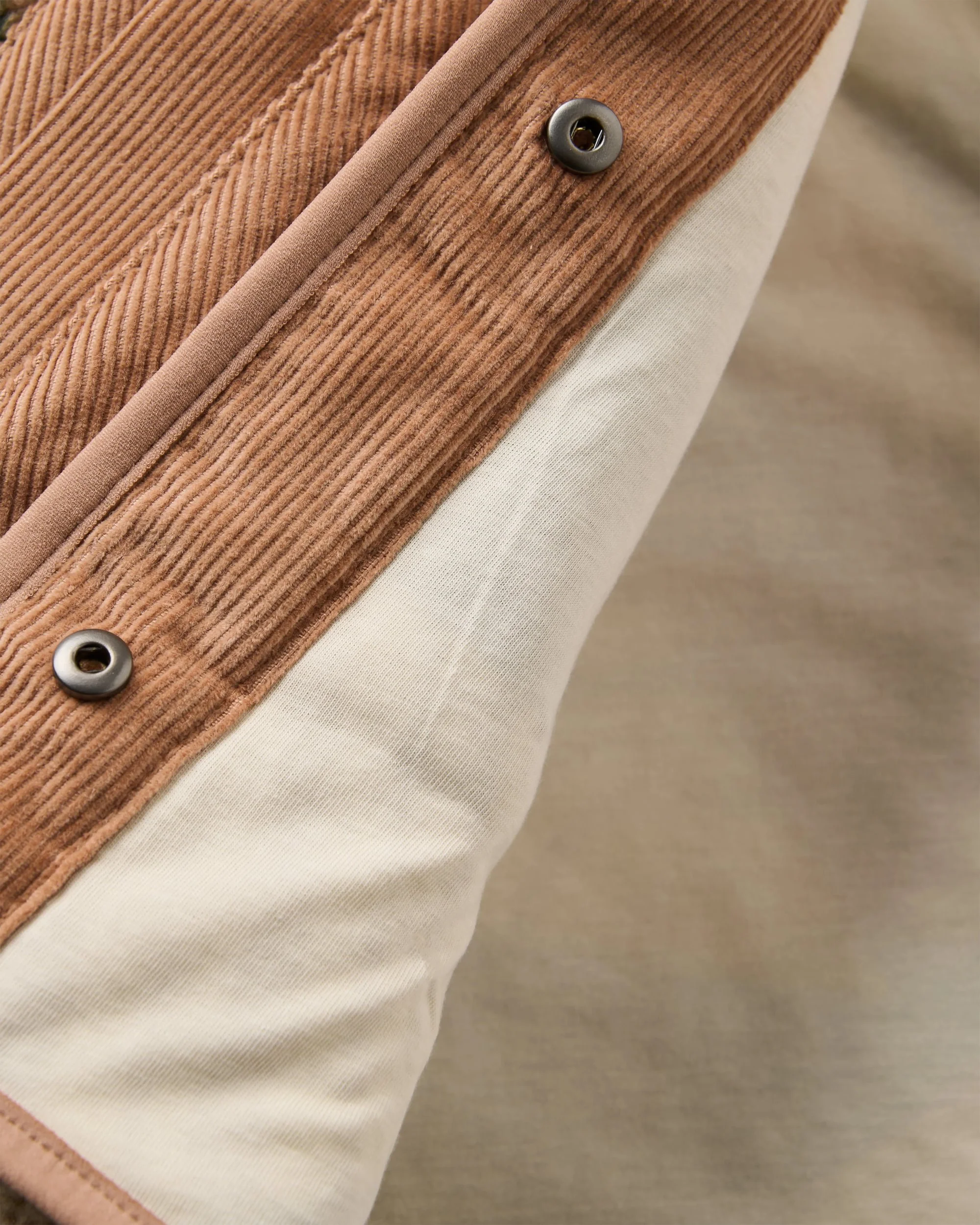 Clover Sherpa Fleece - Sun Patch Simply Taupe - Image 4