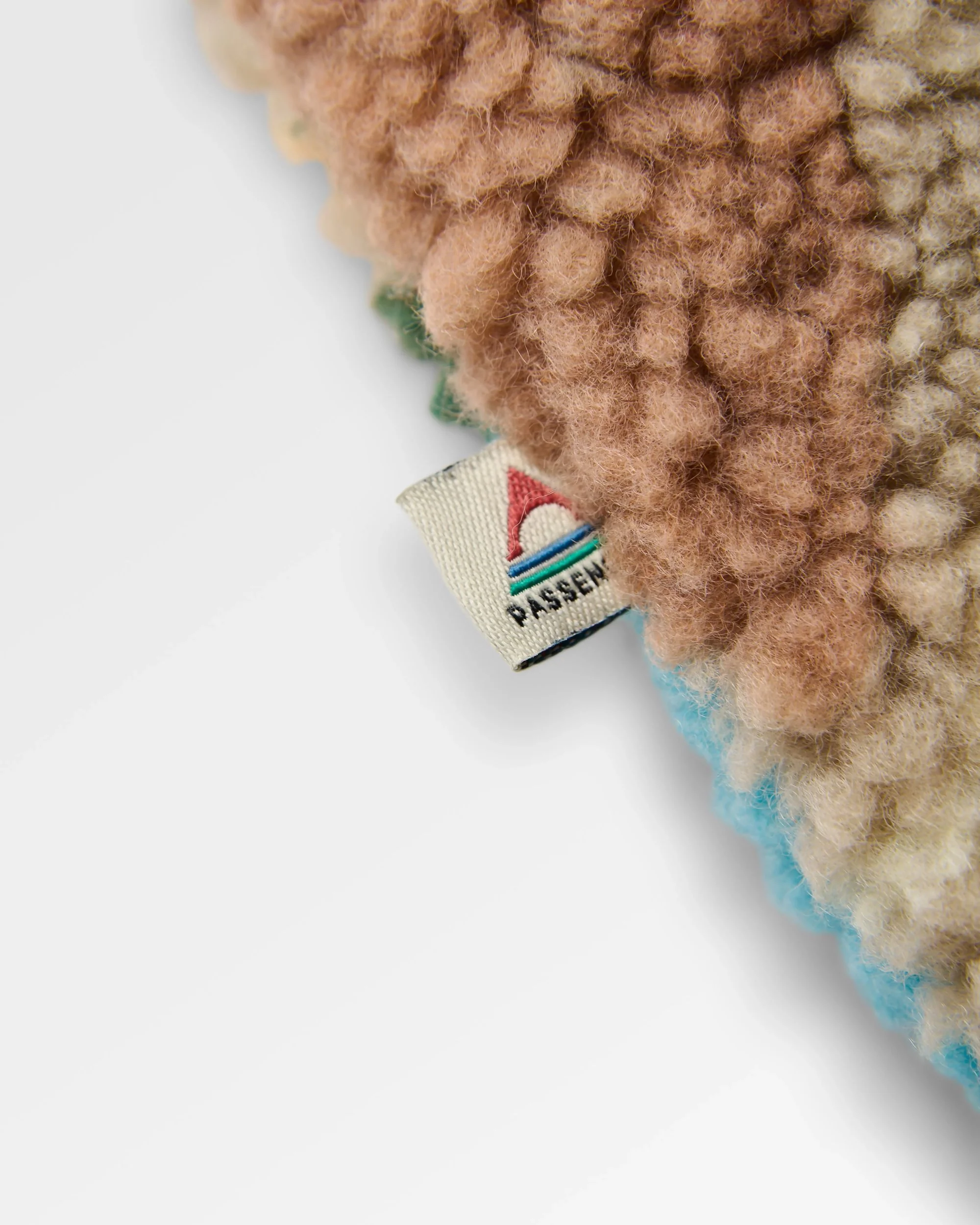 Clover Sherpa Fleece - Sun Patch Simply Taupe - Image 8