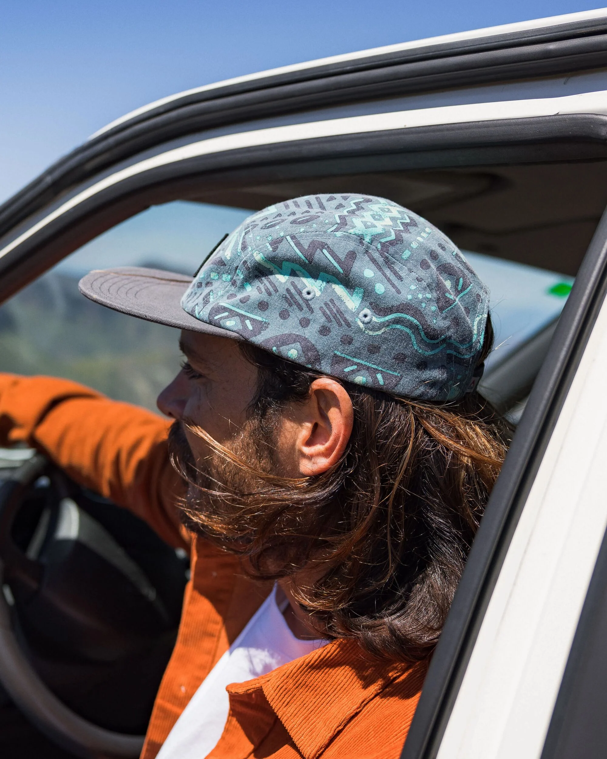 Coast 5 Panel Cap - Elemental Geo Arctic - Image 3