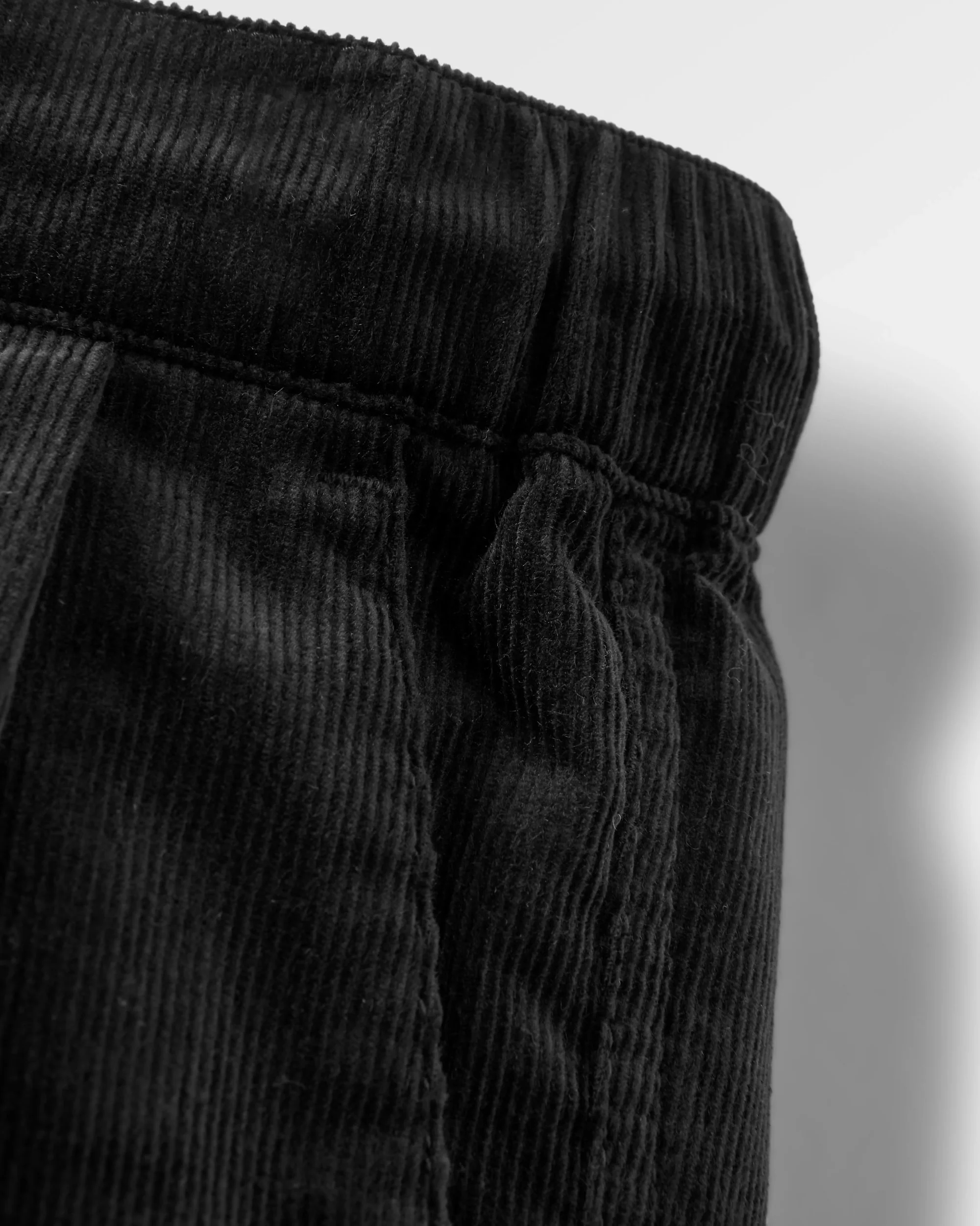 Compass Corduroy Trouser - Black - Image 10