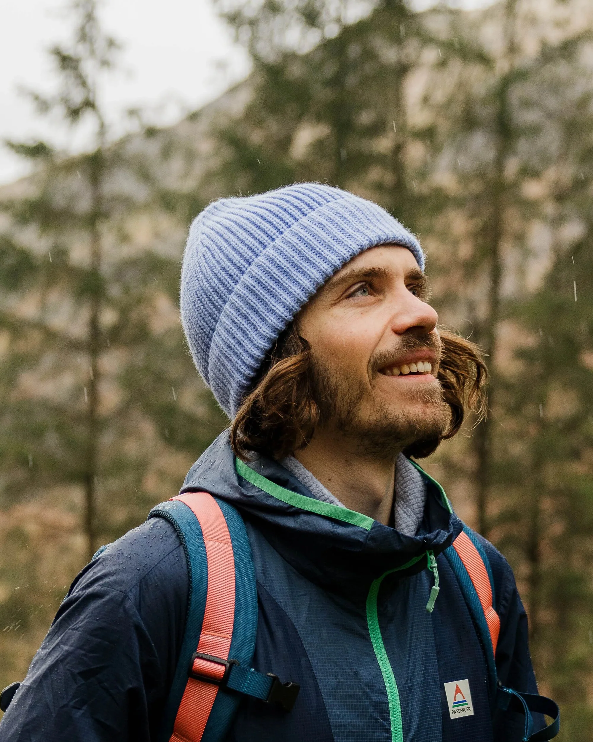 Compass Beanie - Cornflower - Image 3