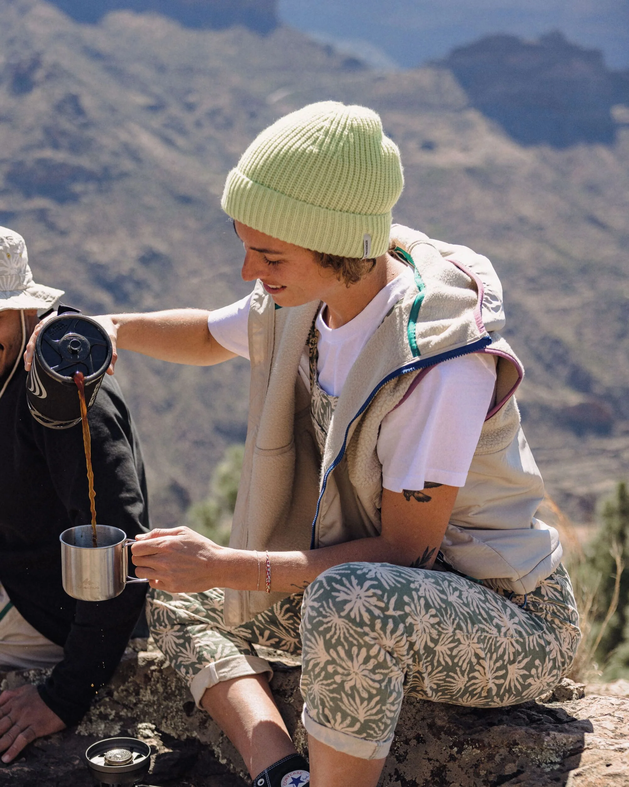Compass Beanie - Lime Juice - Image 3
