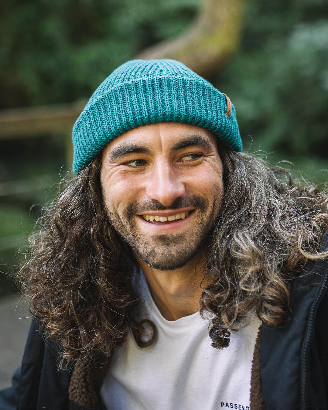 Compass Acrylic Beanie - Shaded Spruce - Image 5