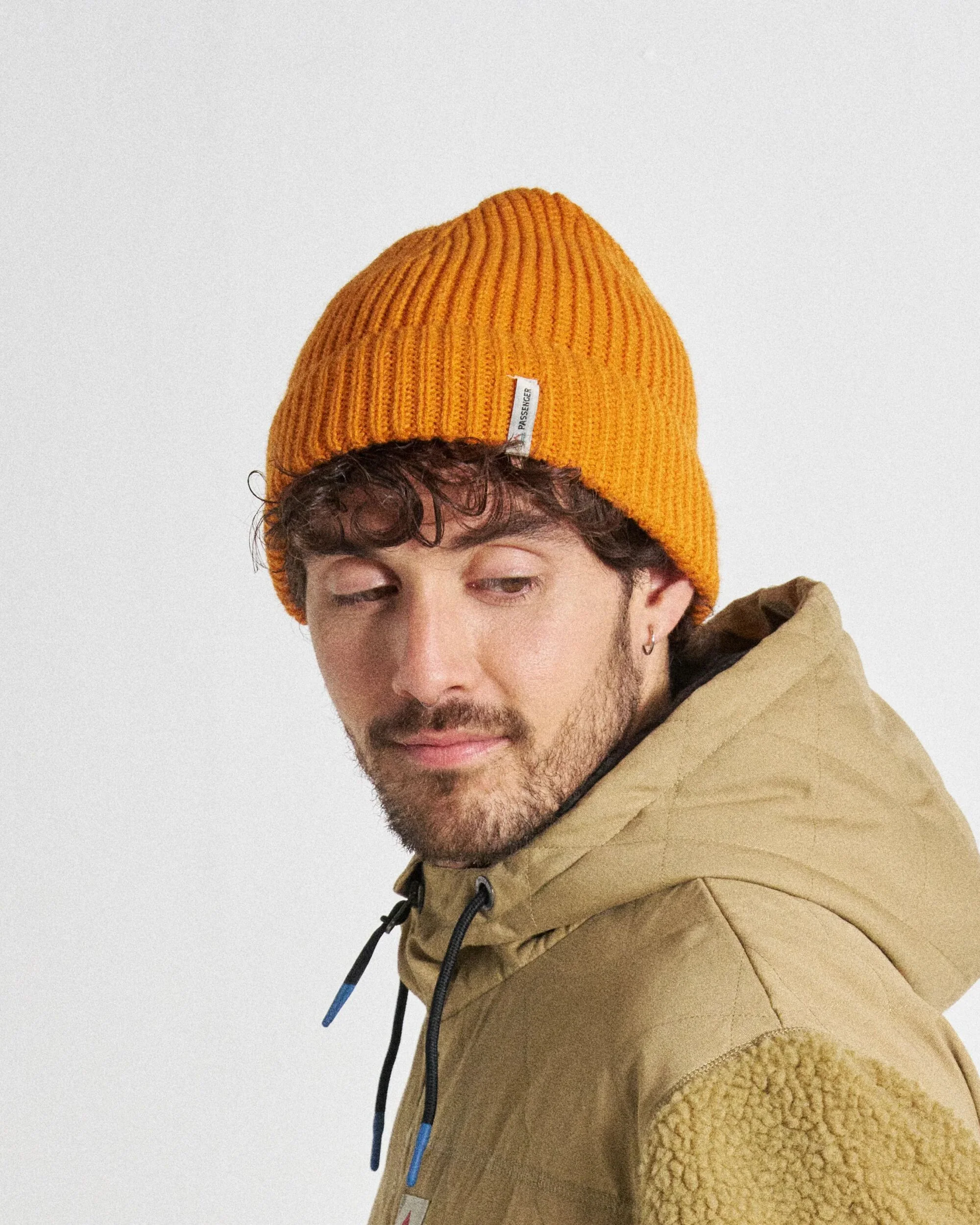 Compass Beanie - Sunrise Orange - Image 2