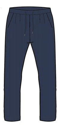 Compass Corduroy Trouser - Dark Denim - Image 12