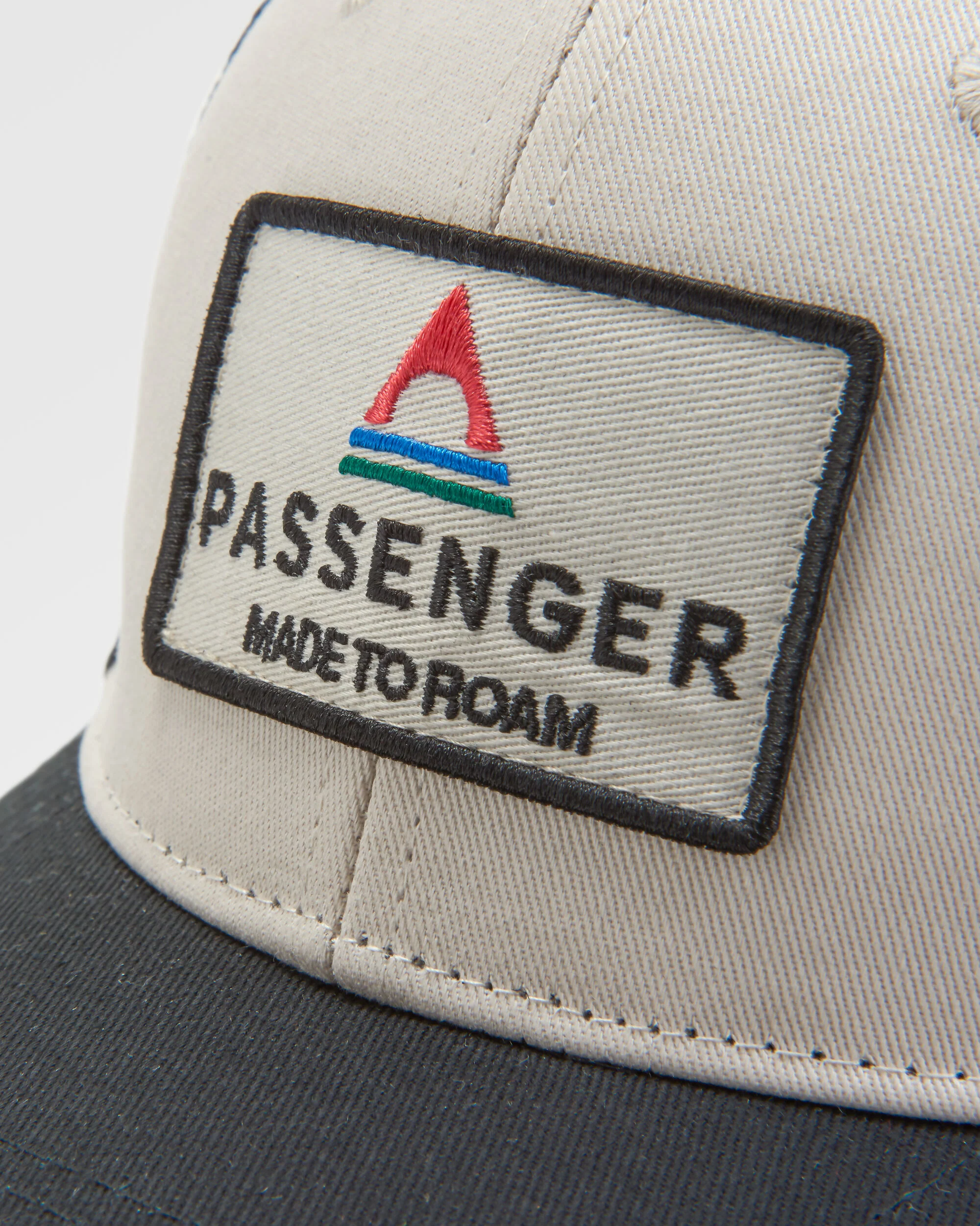 Core Organic Cotton Trucker Cap - Black/ White - Image 4