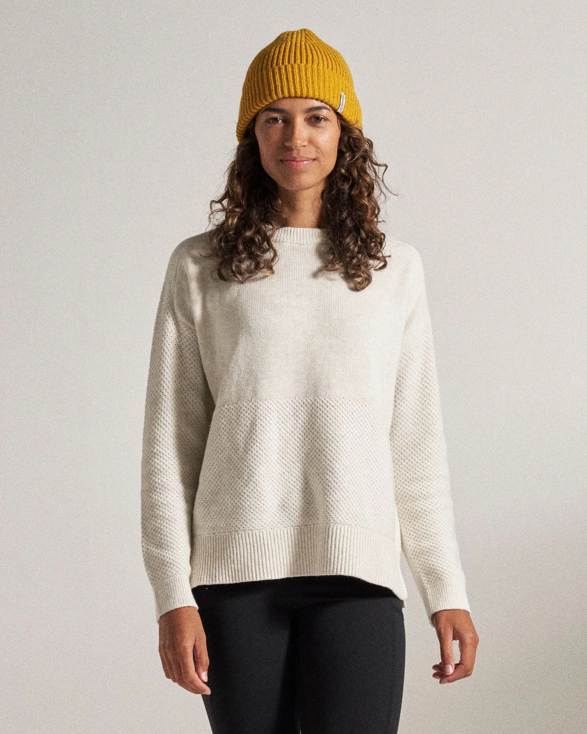 Cove Knitted Jumper - Off White - Image 3