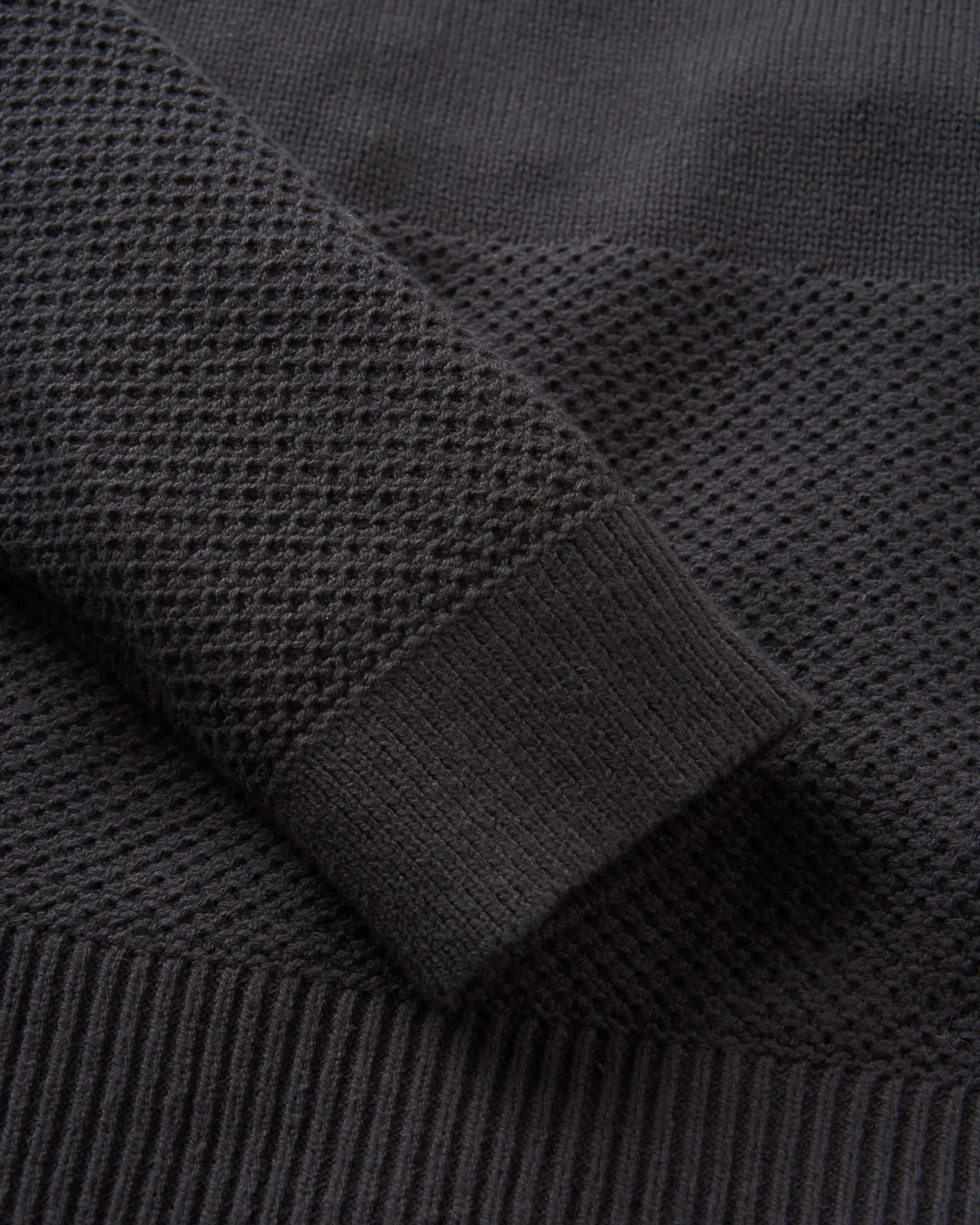 Cove Knitted Jumper - Black - Image 8