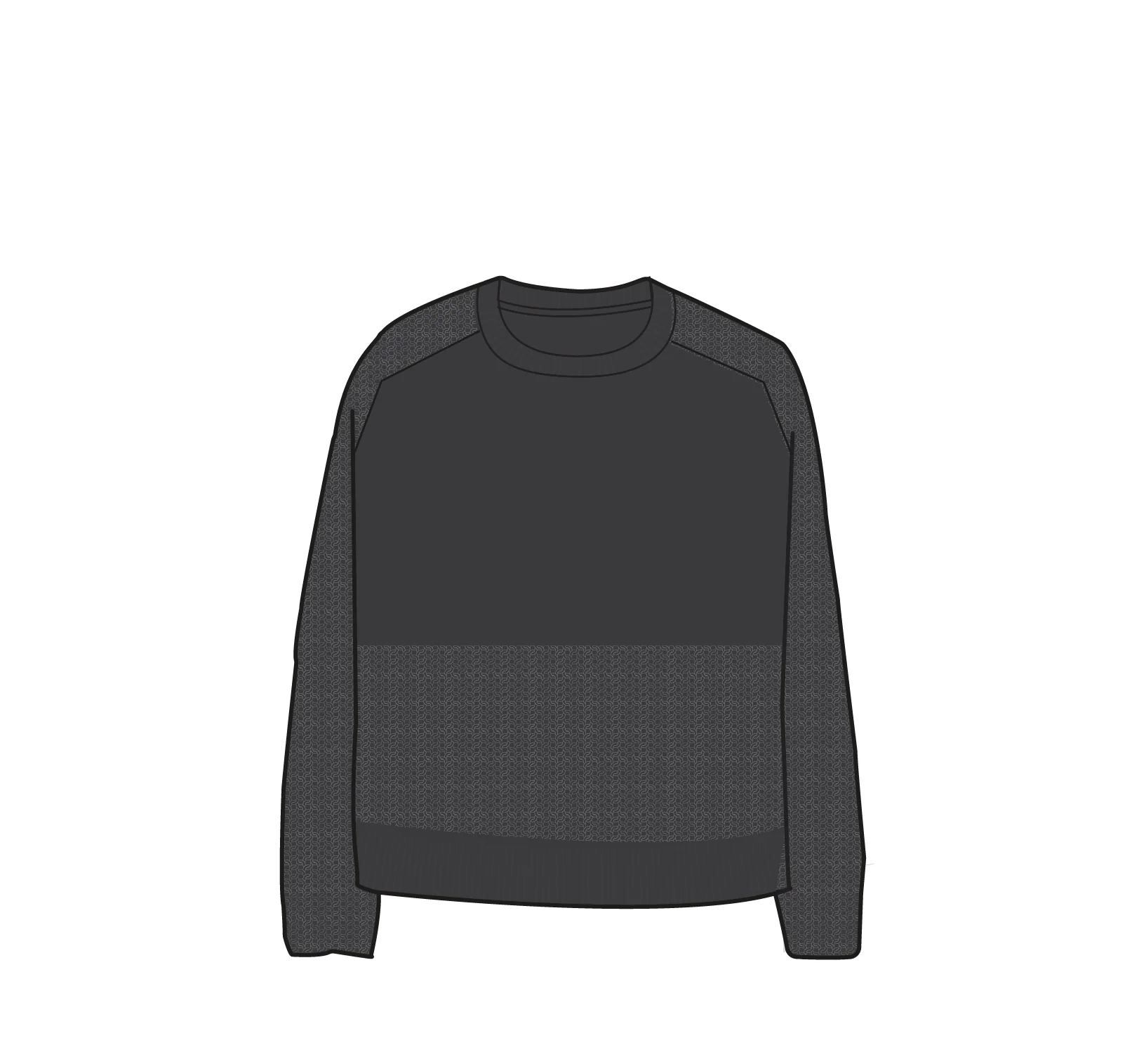 Cove Knitted Jumper - Black - Image 9
