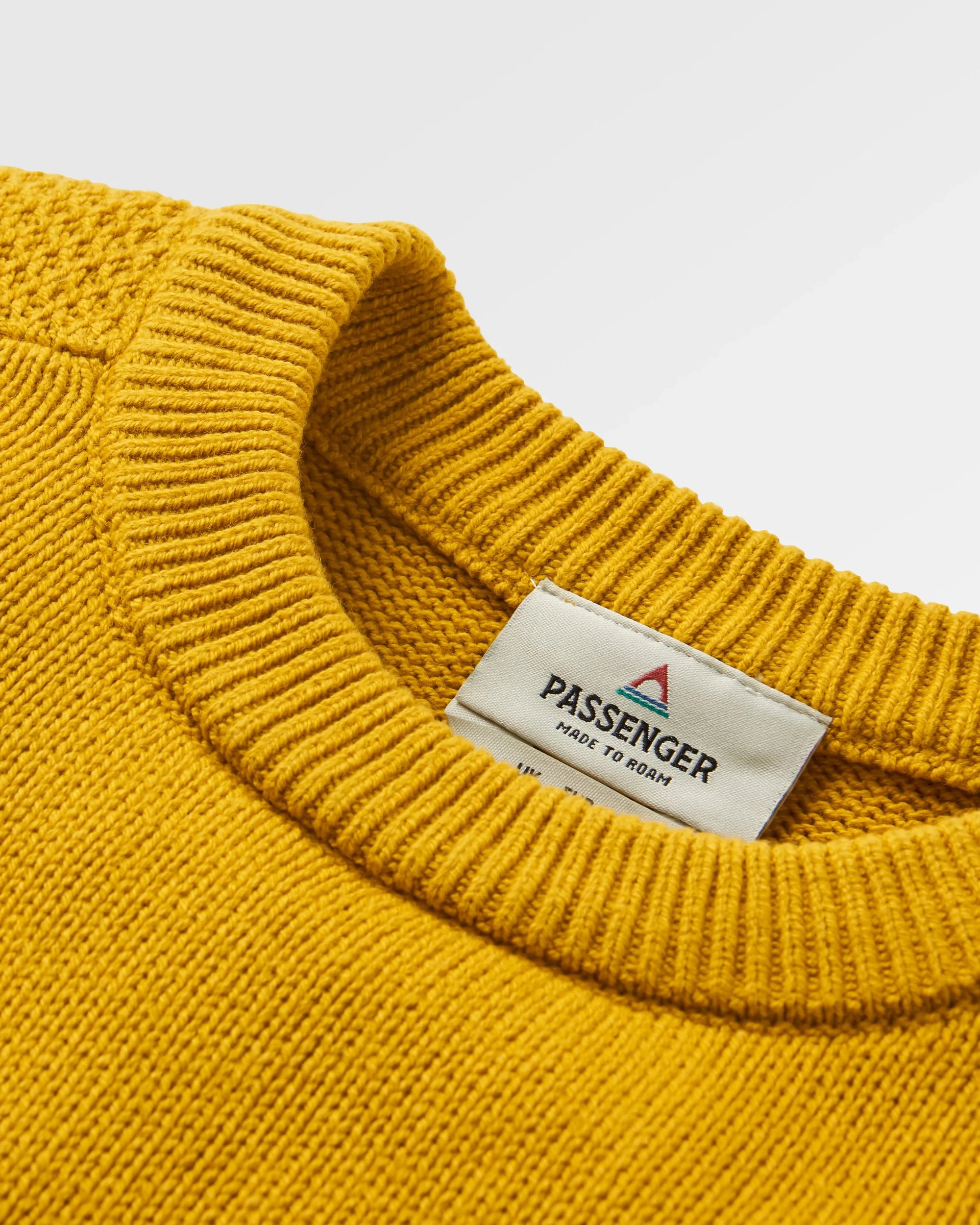 Cove Knitted Jumper - Heritage Yellow - Image 6