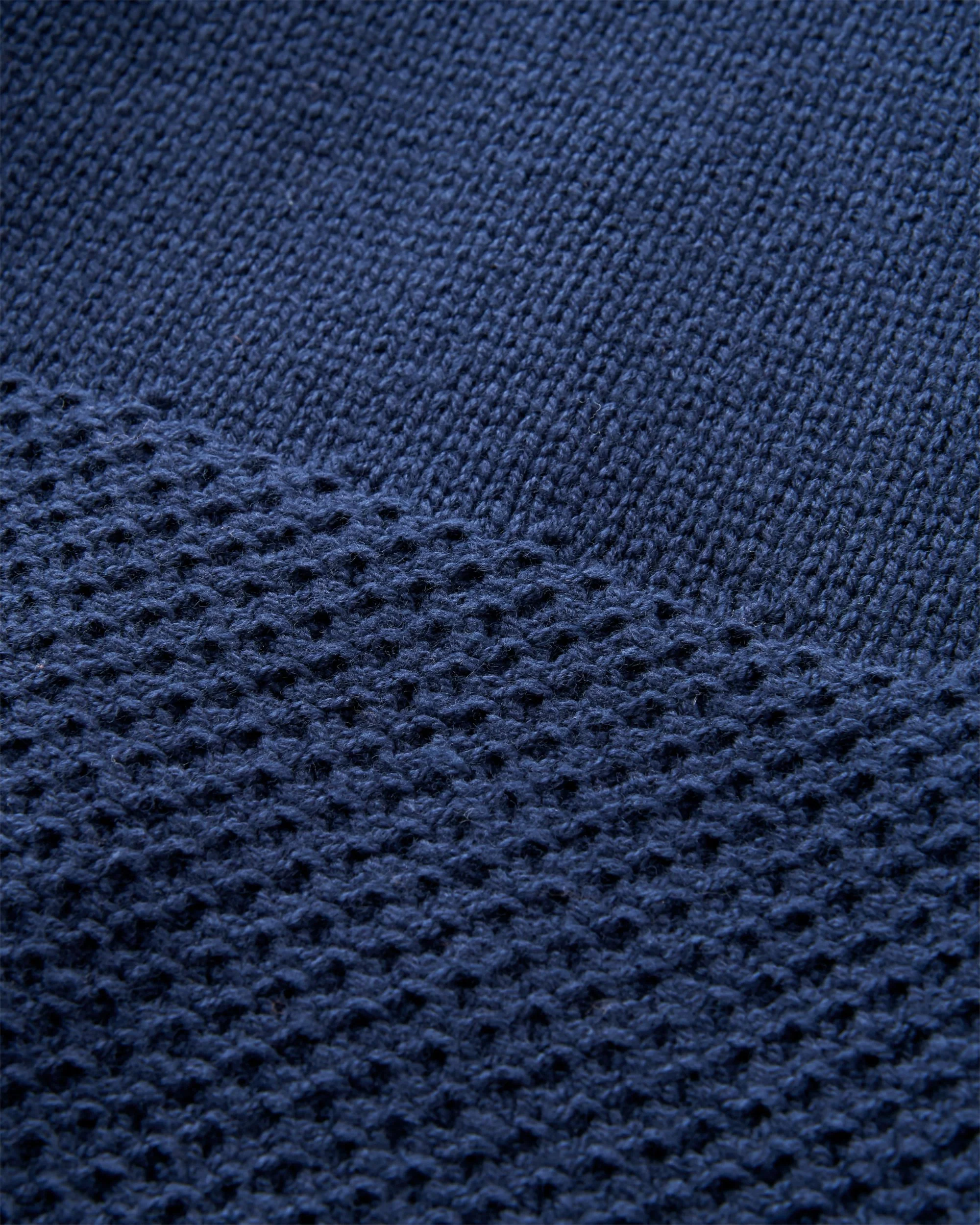 Cove Knitted Jumper - Rich Navy - Image 6