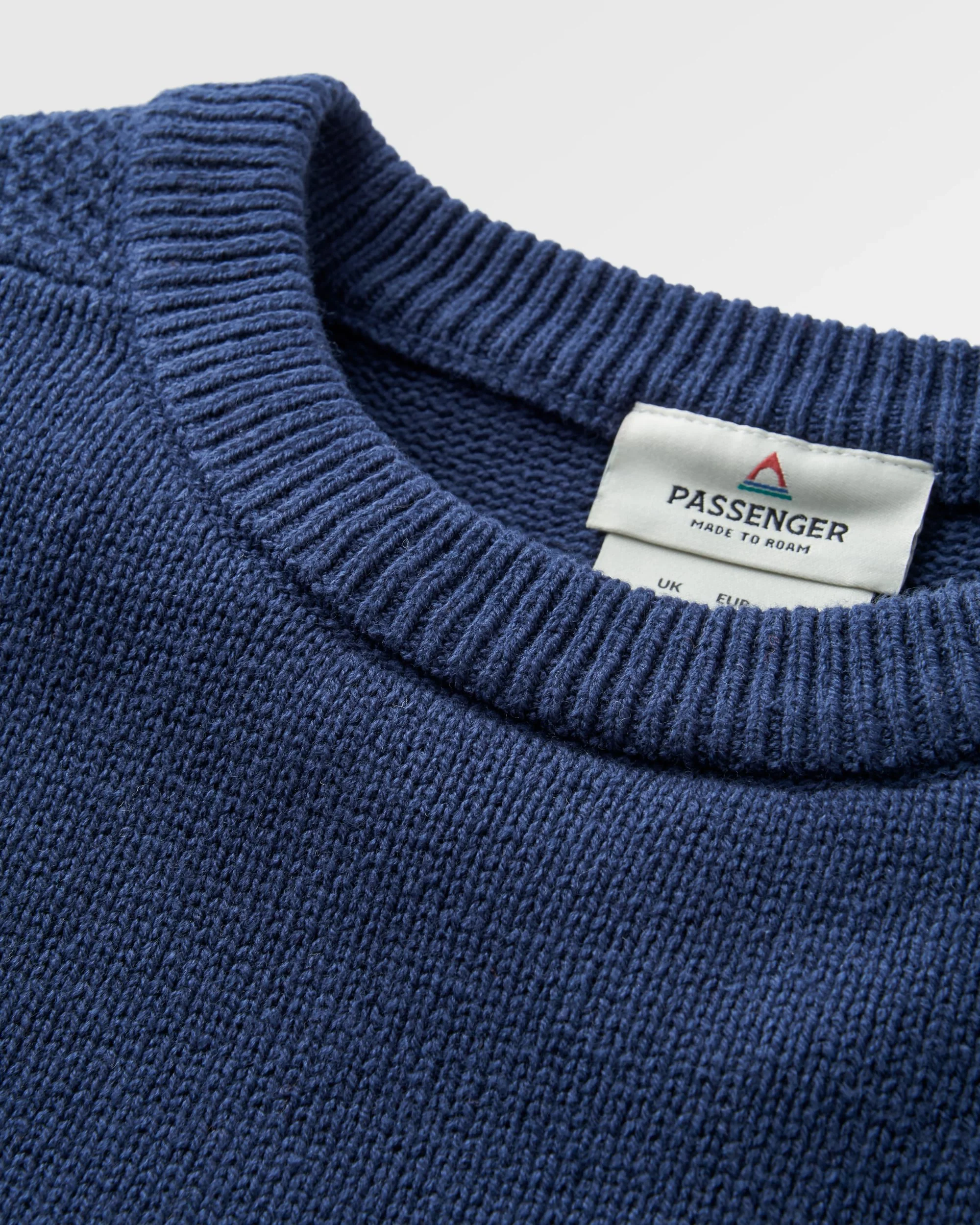 Cove Knitted Jumper - Rich Navy - Image 7