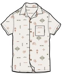 Cove Organic Cotton Short Sleeve Shirt - Birch Made To Roam - Image 12