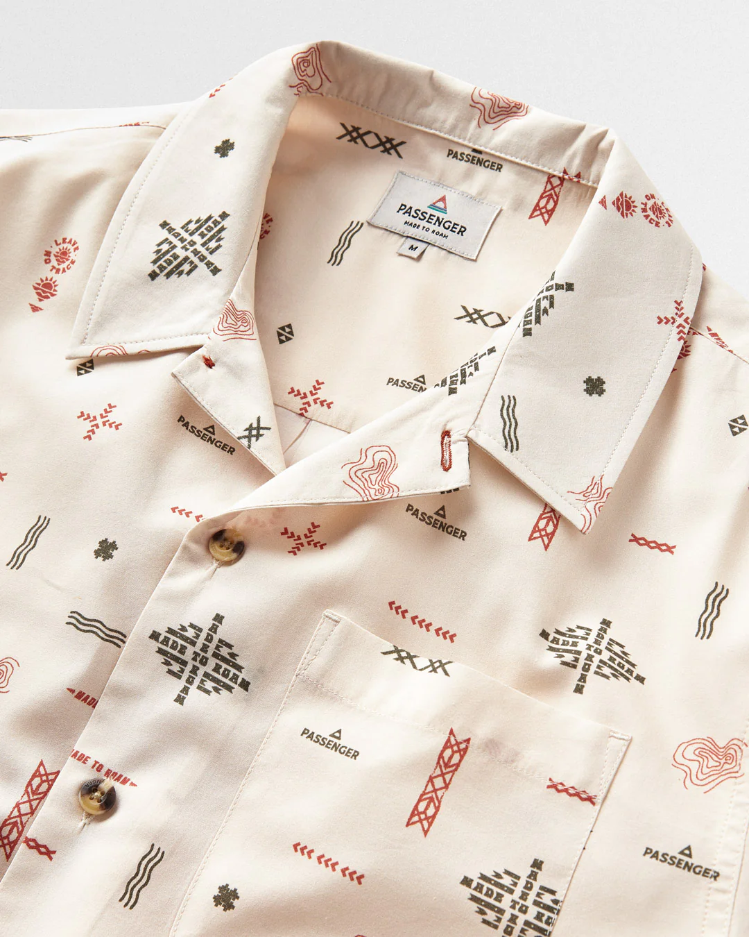 Cove Organic Cotton Short Sleeve Shirt - Birch Made To Roam - Image 9