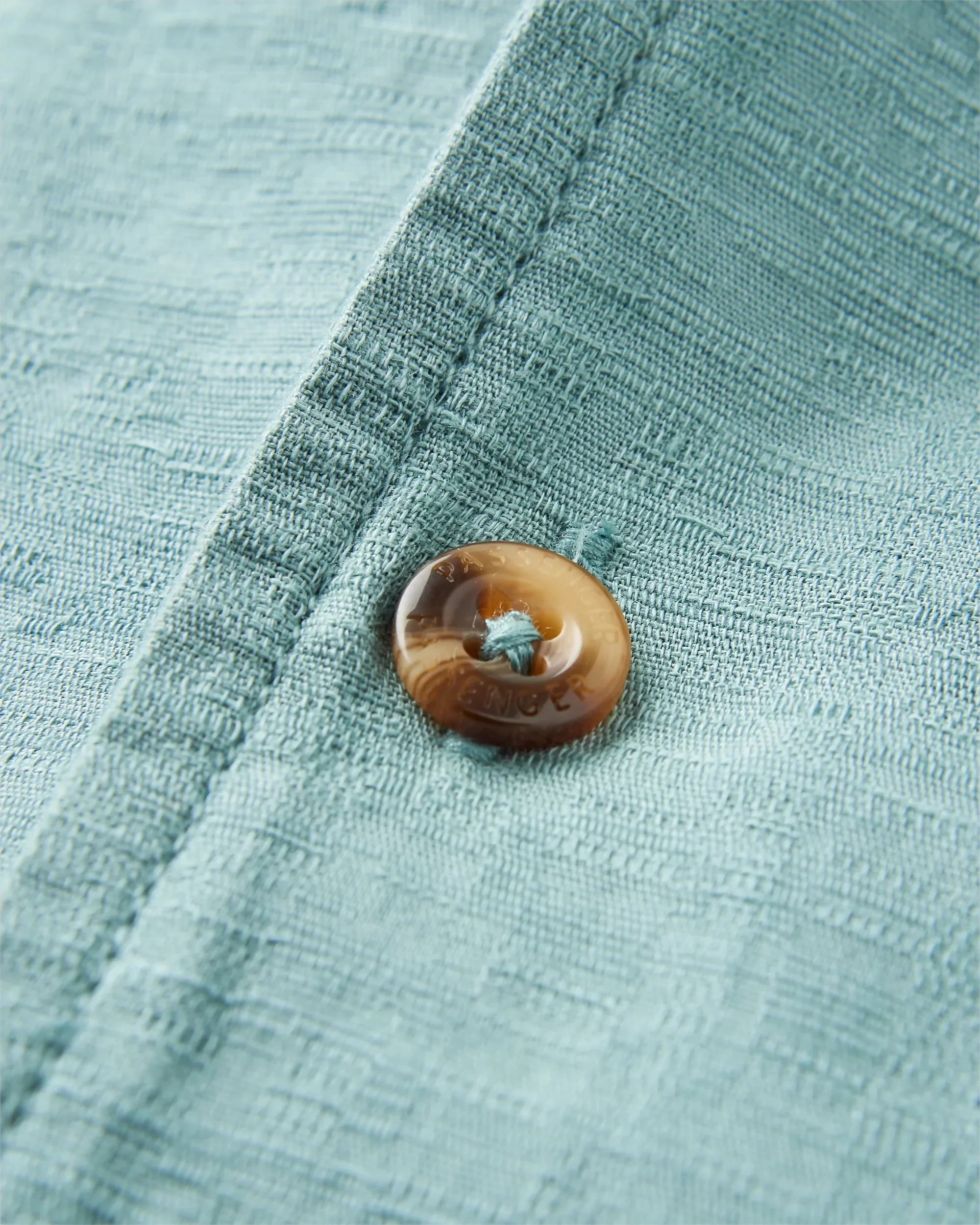 Cove Organic Cotton Textured Shirt - Arctic - Image 6