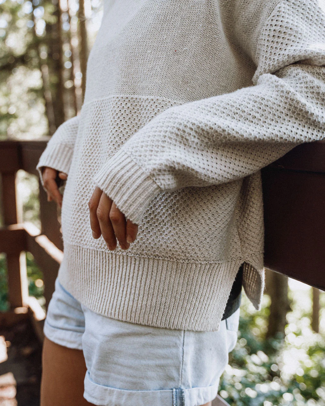 Cove Knitted Jumper - Off White - Image 3