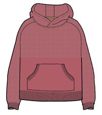 Cove Knitted Hoodie - Rhubarb - Image 11