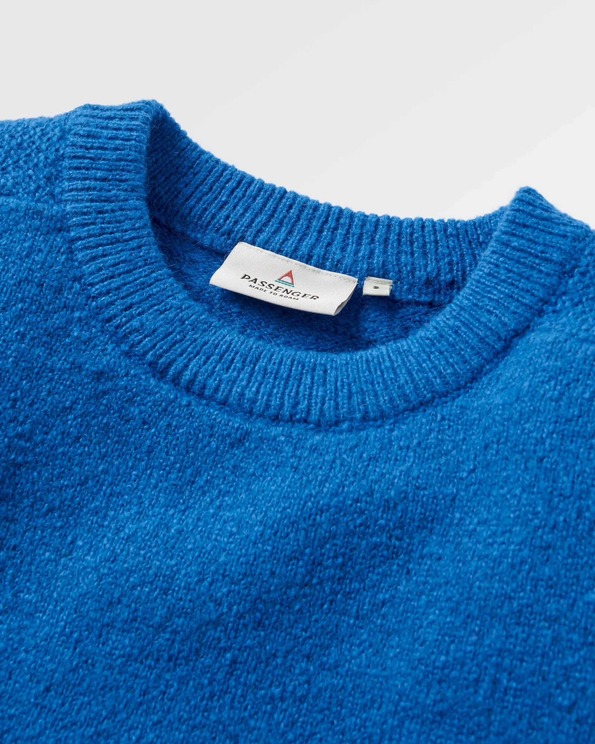 Cove Knitted Jumper - Azure Blue - Image 4
