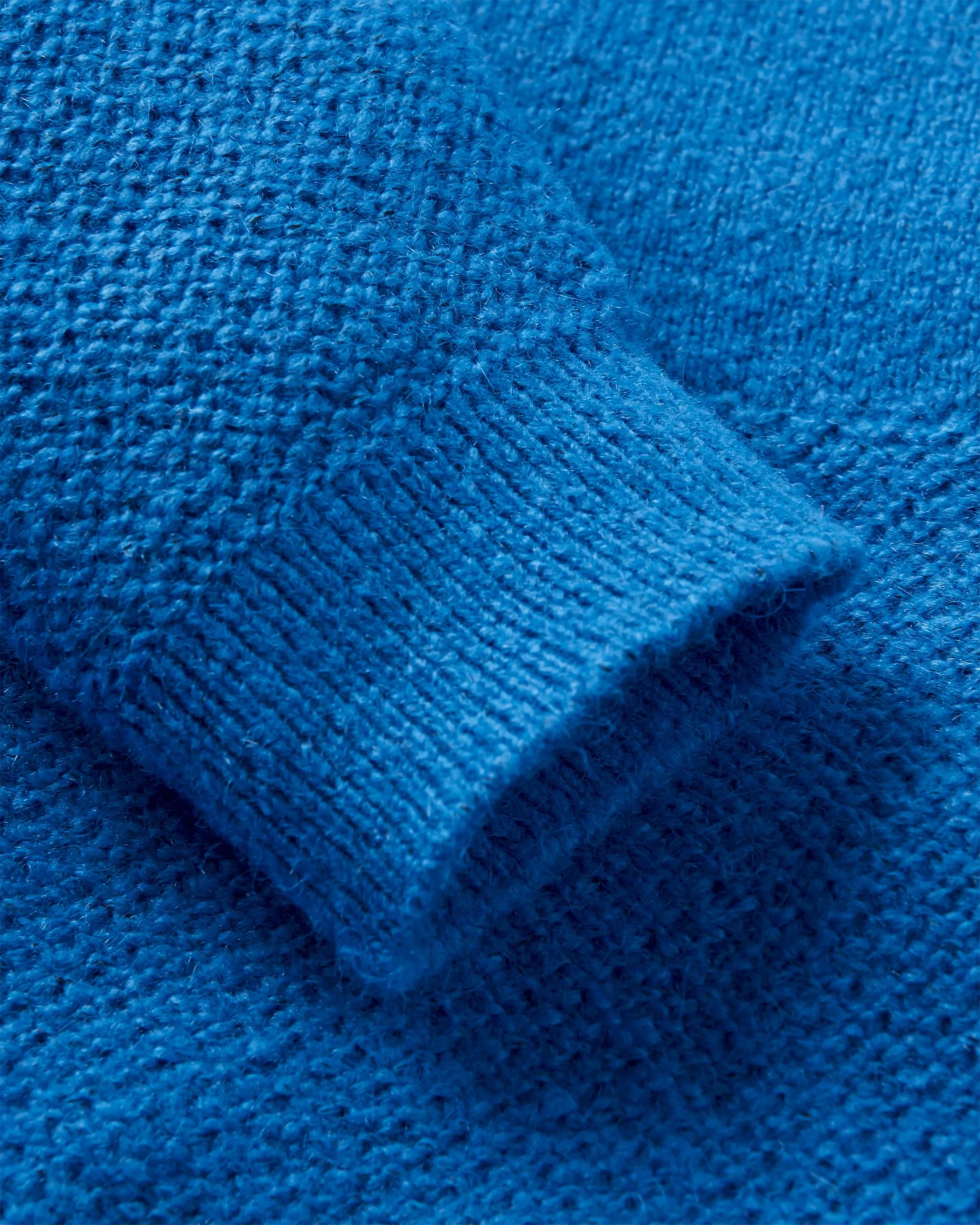 Cove Knitted Jumper - Azure Blue - Image 7