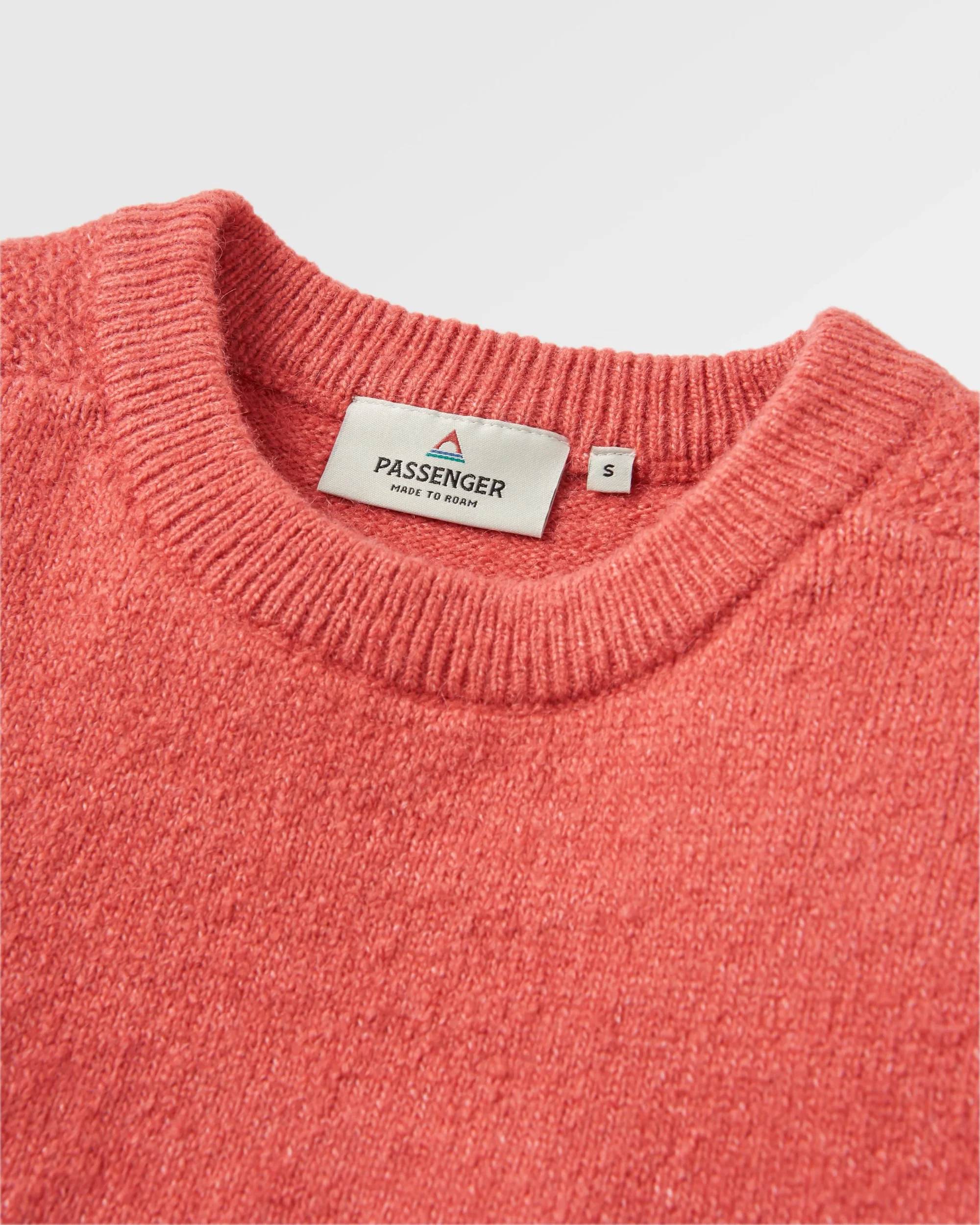 Cove Knitted Jumper - Mineral Red - Image 5