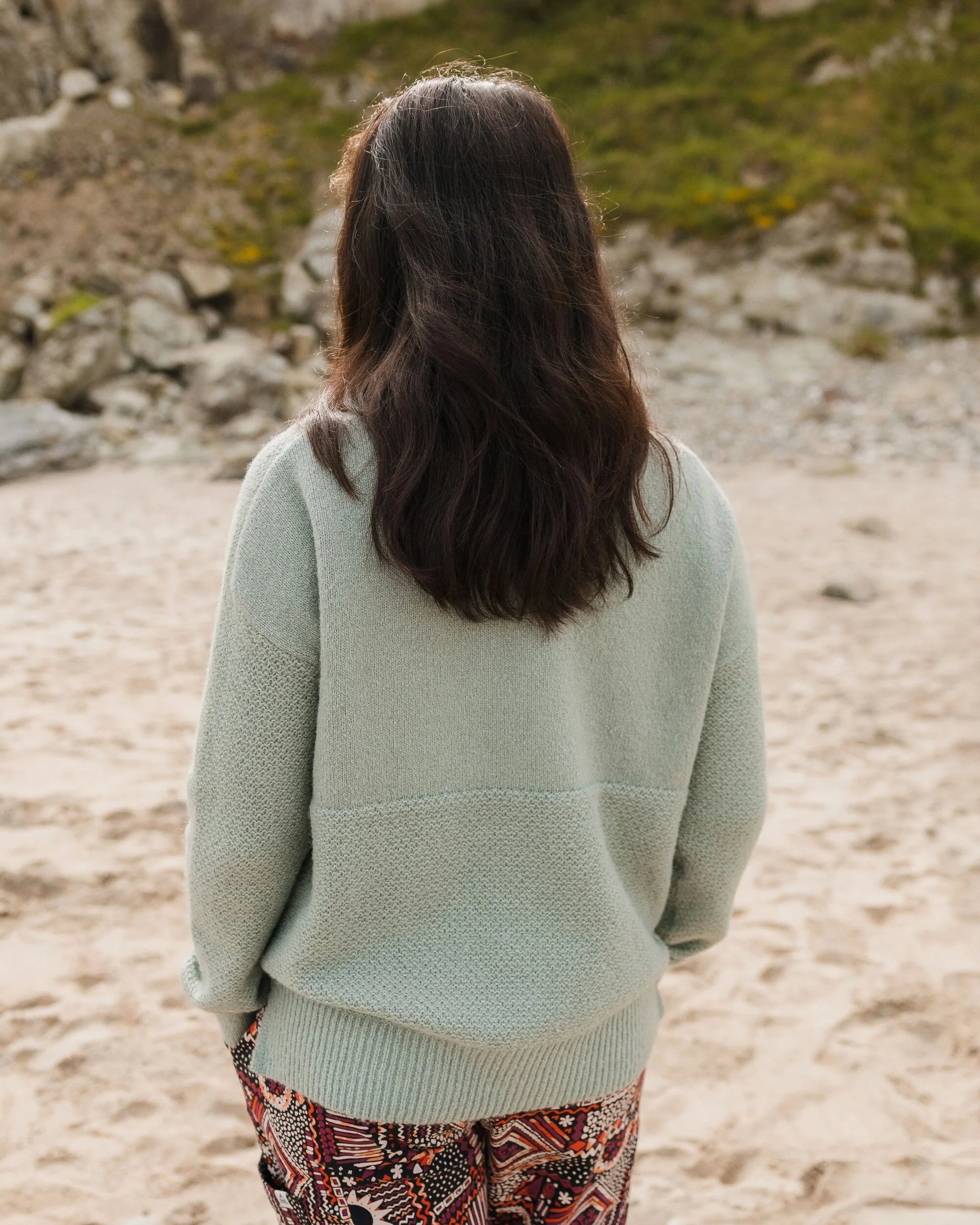 Cove Knitted Jumper - Pistachio - Image 6
