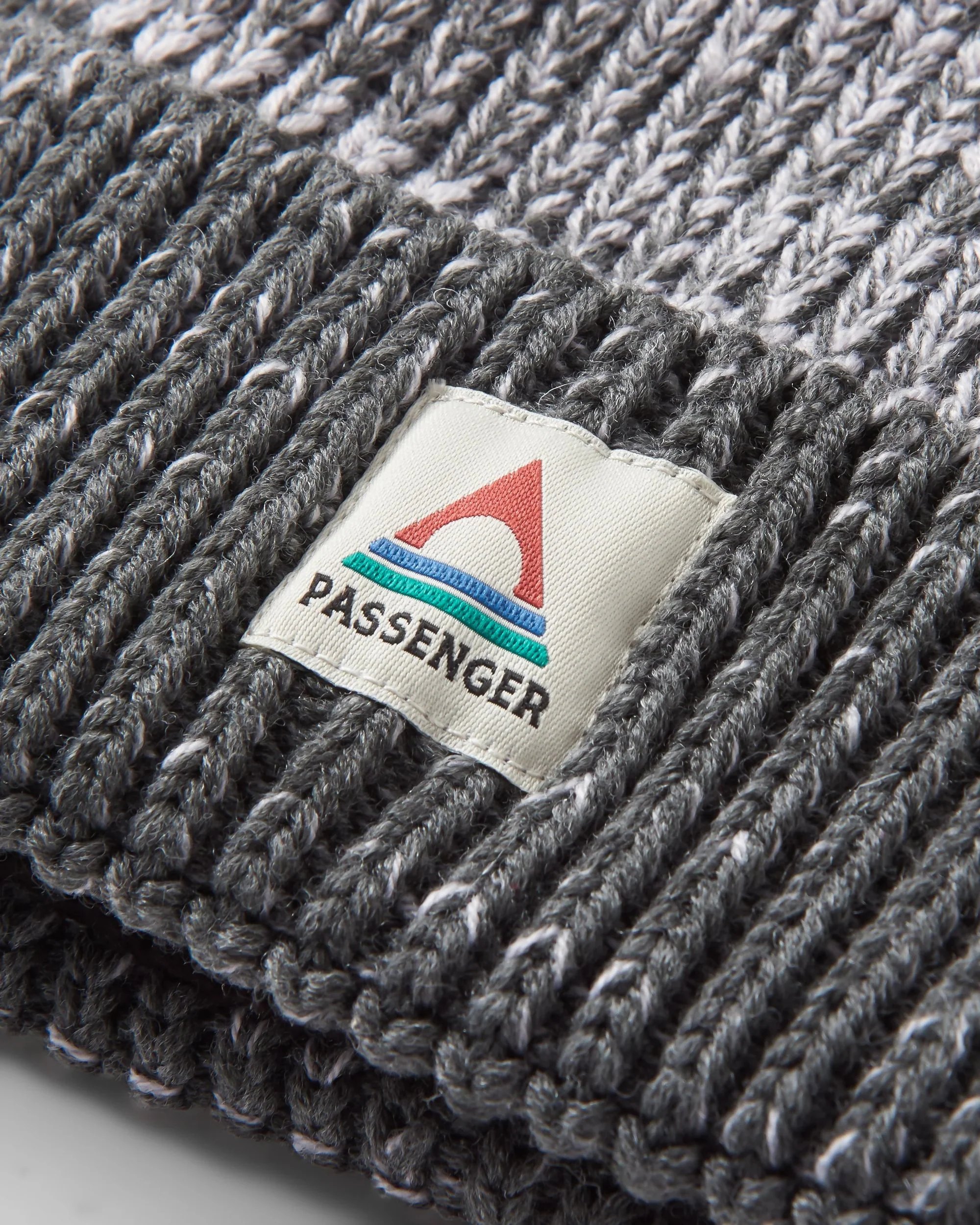 Crag Bobble Hat - Charcoal/Stone - Image 4