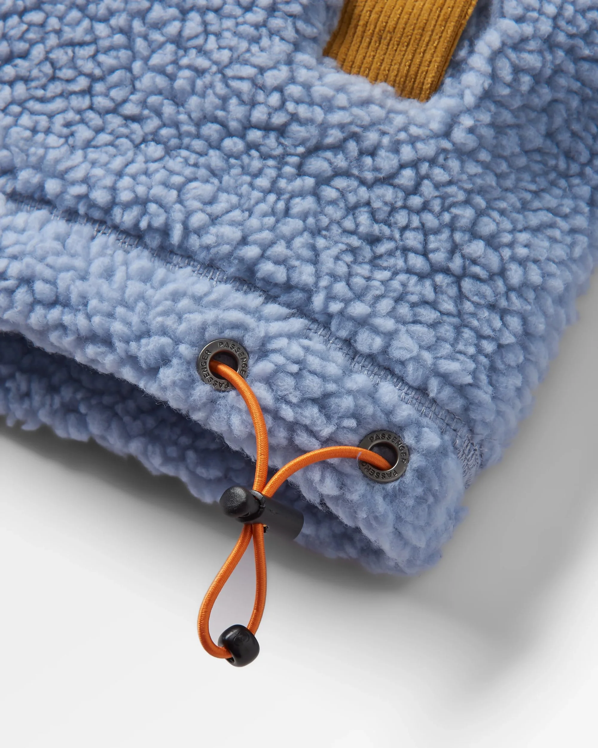 Create Deep-Pile Sherpa Fleece - Blue Fog - Image 8