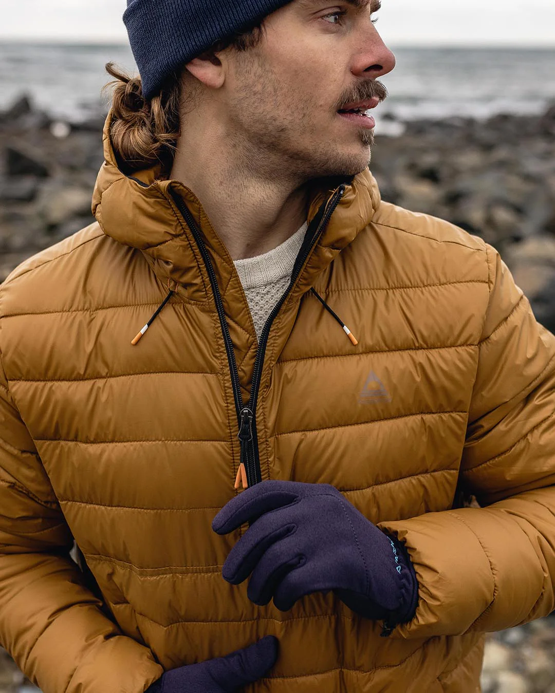 Crest Insulated Jacket - Golden Brown - Image 7