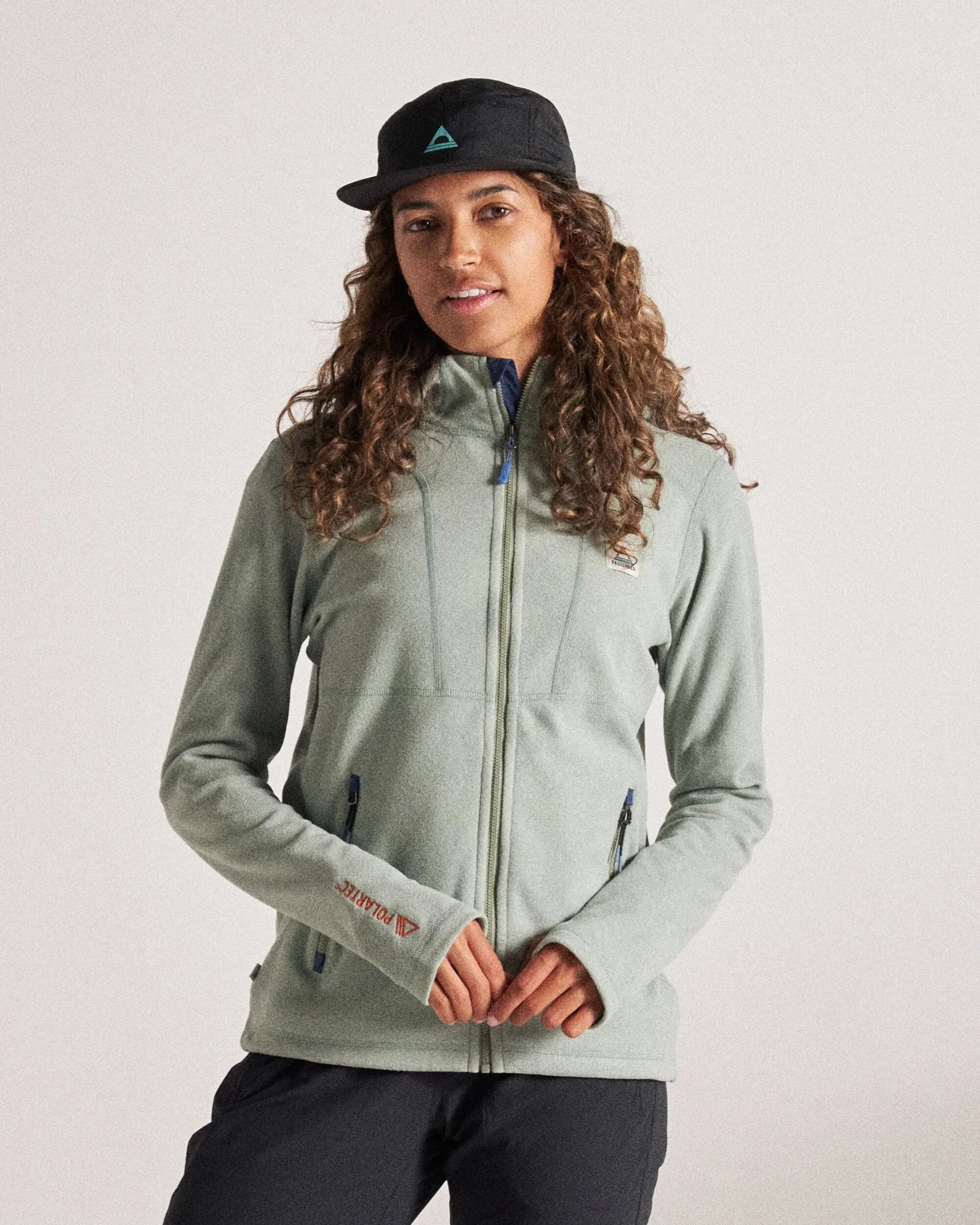 Crest Polartec® Fleece Hoodie - Pistachio - Image 3