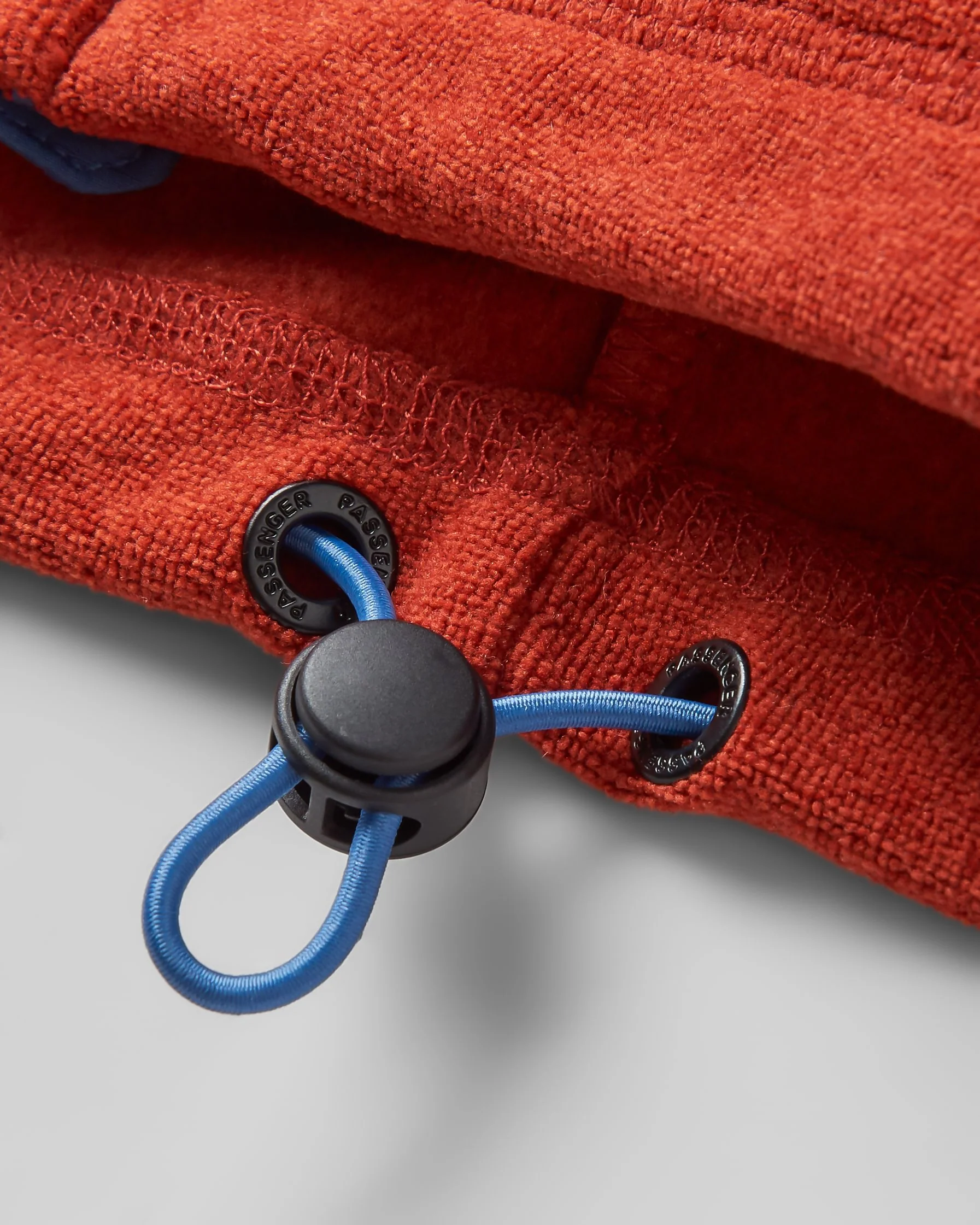 Crest Polartec® Fleece Hoodie - Red Ochre - Image 4