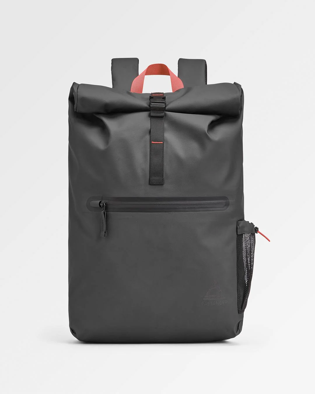 Crossing Roll Top Backpack - Charcoal/ Black - Image 5