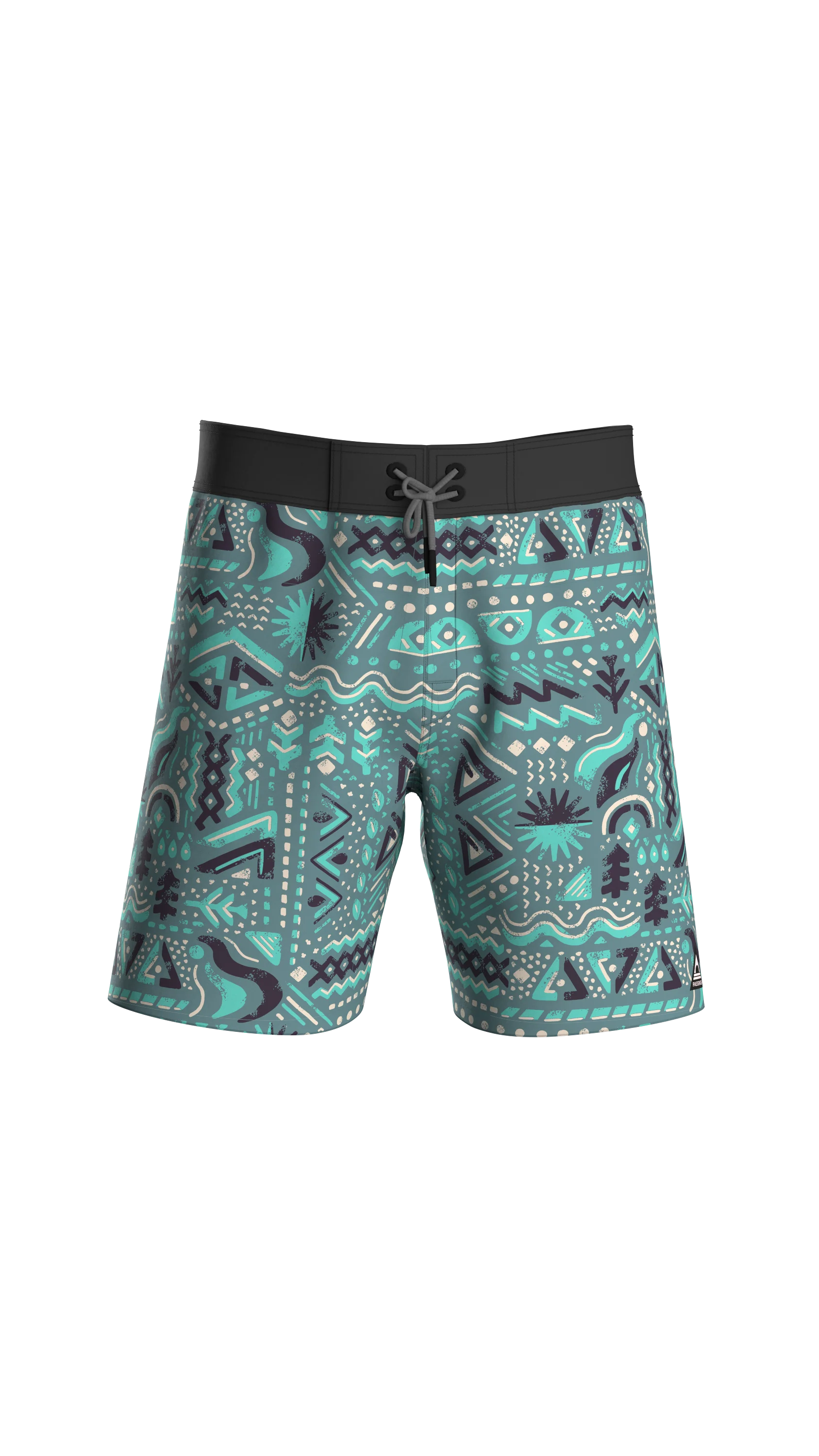 Cruiser Netplus® 19" Boardshort - Elemental Geo Arctic - Image 11
