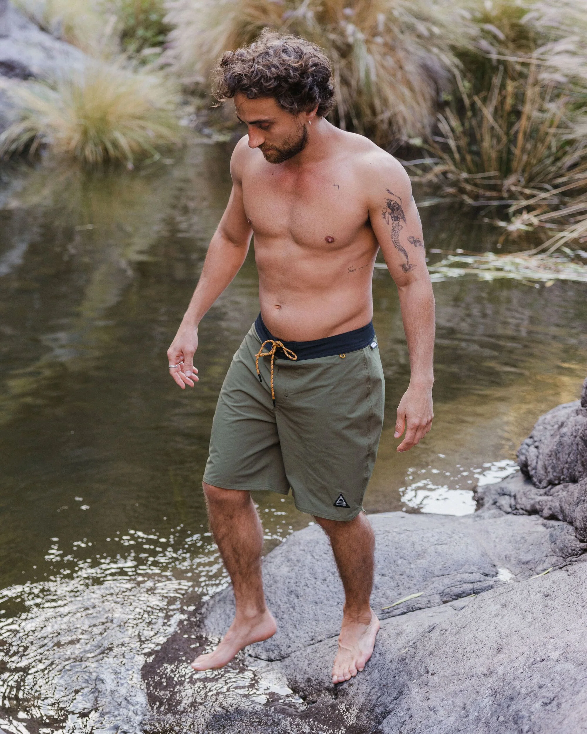 Cruiser NetPlus® 19" Boardshort - Khaki - Image 5