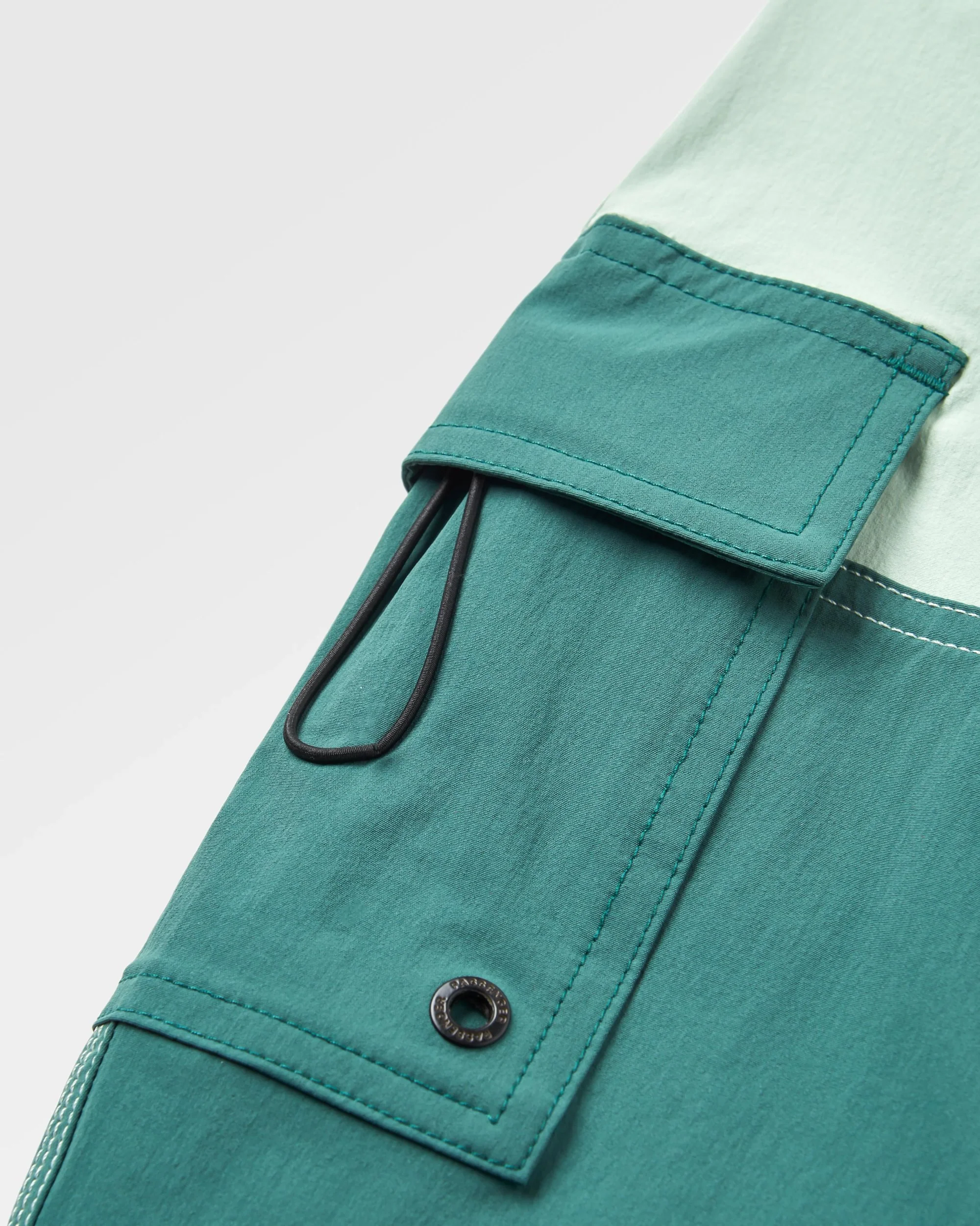 Cutback NetPlus® 17" Boardshort - Spearmint/Deep Ocean - Image 11