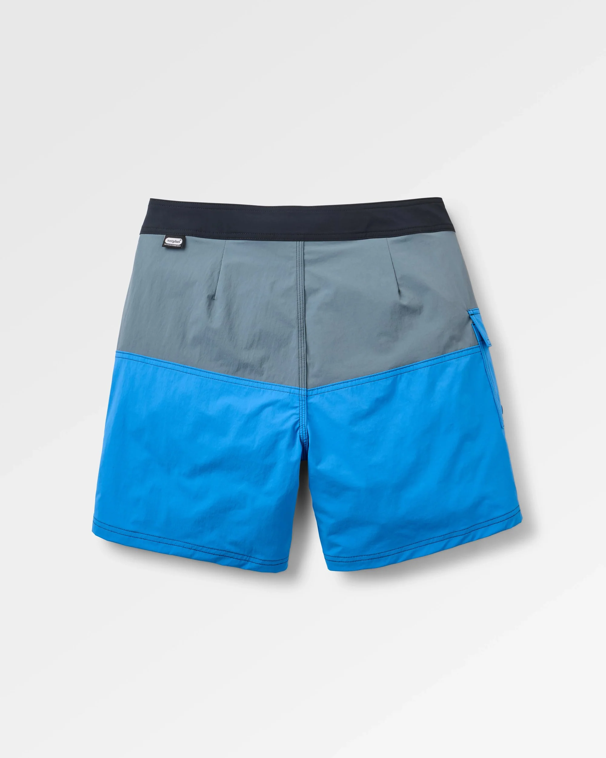 Cutback NetPlus® 17" Boardshort - Storm Grey/Marine Blue - Image 2