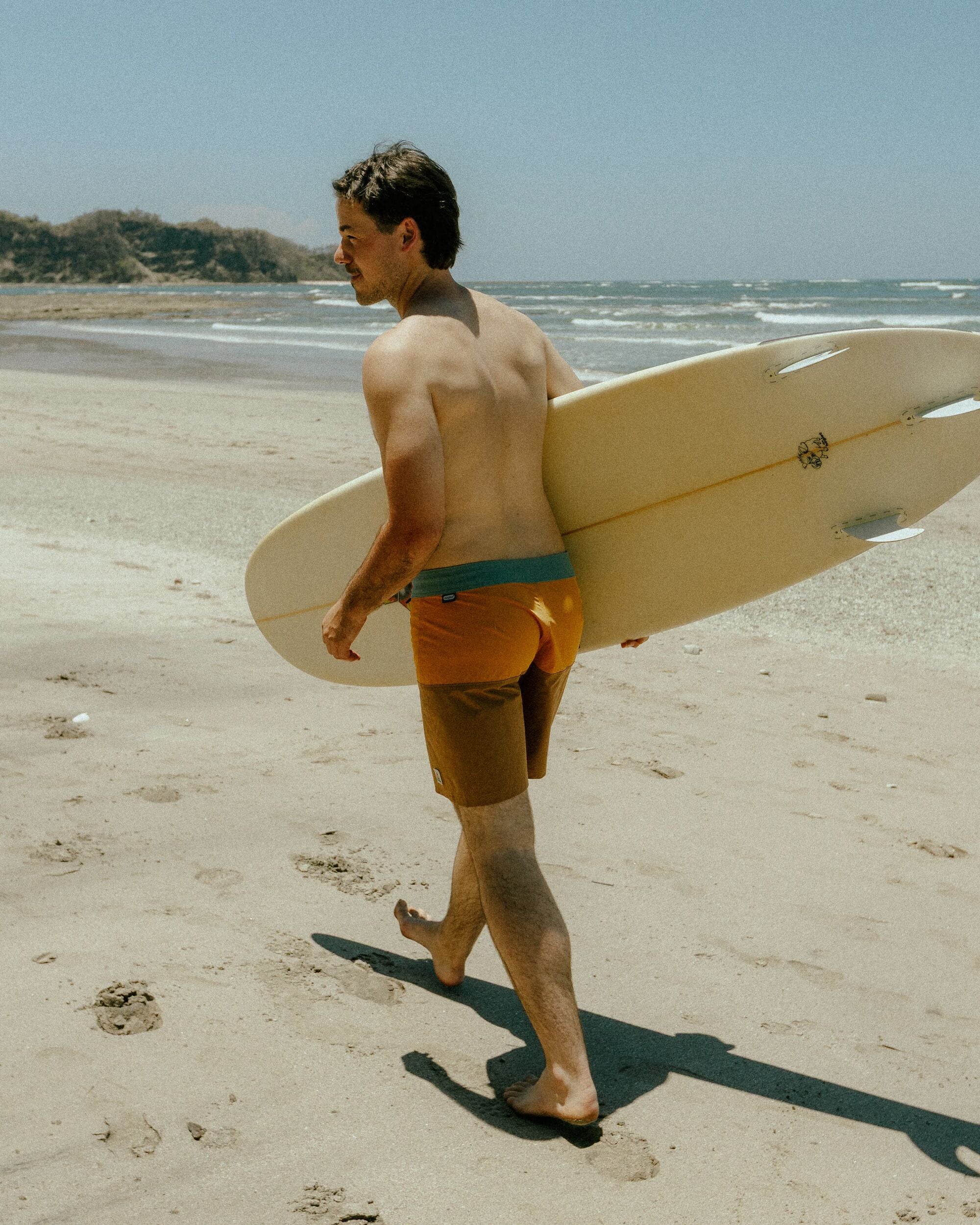 Cutback NetPlus® 17" Boardshort - Spruce Yellow/Toffee - Image 4