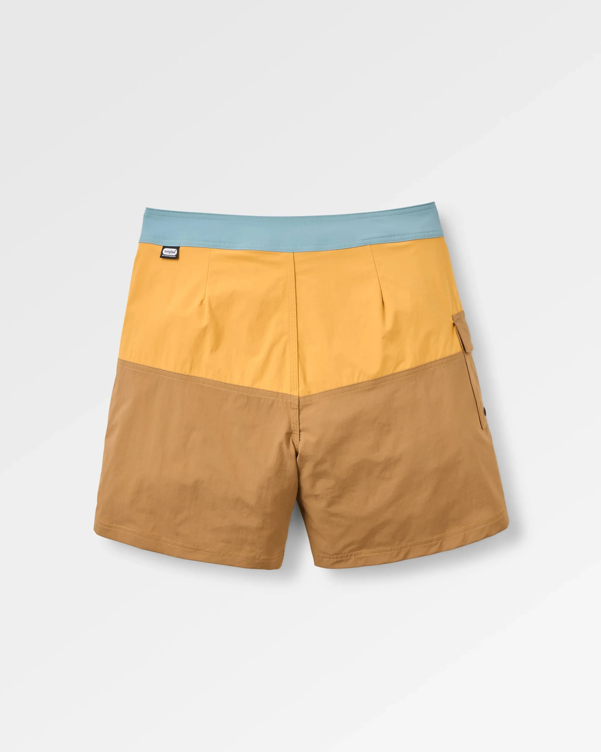 Cutback NetPlus® 17" Boardshort - Spruce Yellow/Toffee - Image 8