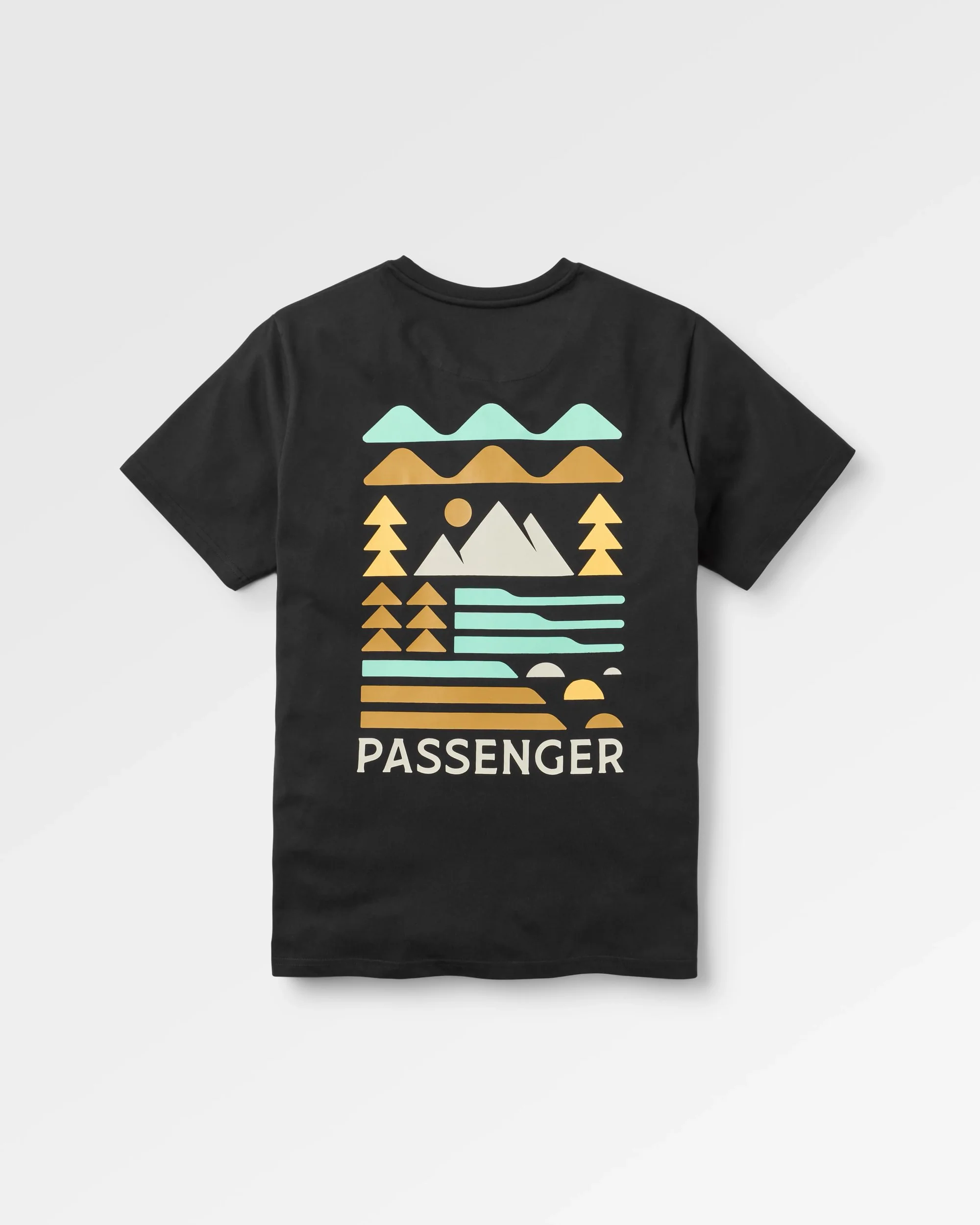 Cutout Organic Cotton T-Shirt - Black - Image 5