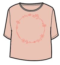 Daisy Chain T-Shirt - Peach Whip - Image 6