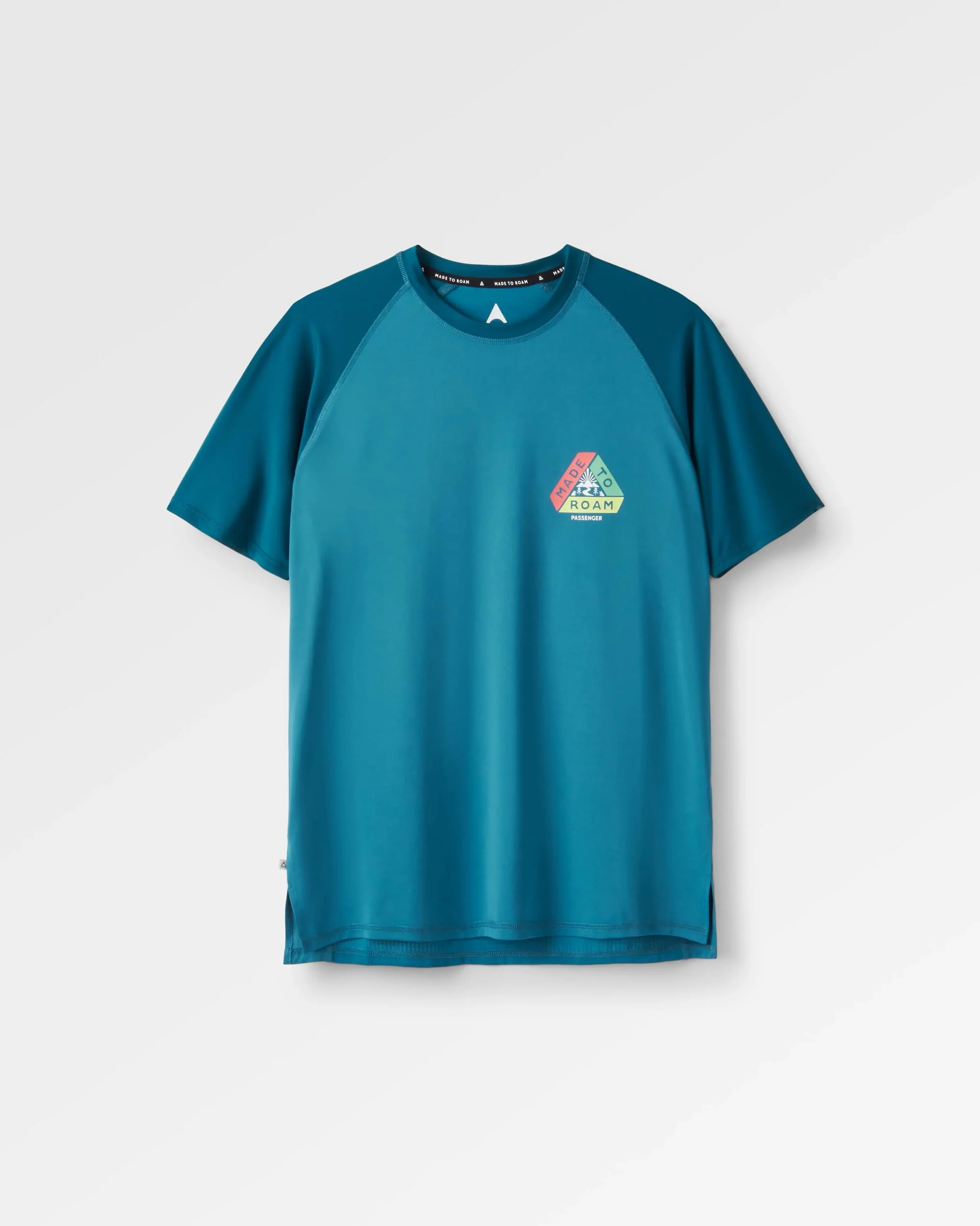 Dawn To Dusk Active T-shirt - Blue Steel - Image 4