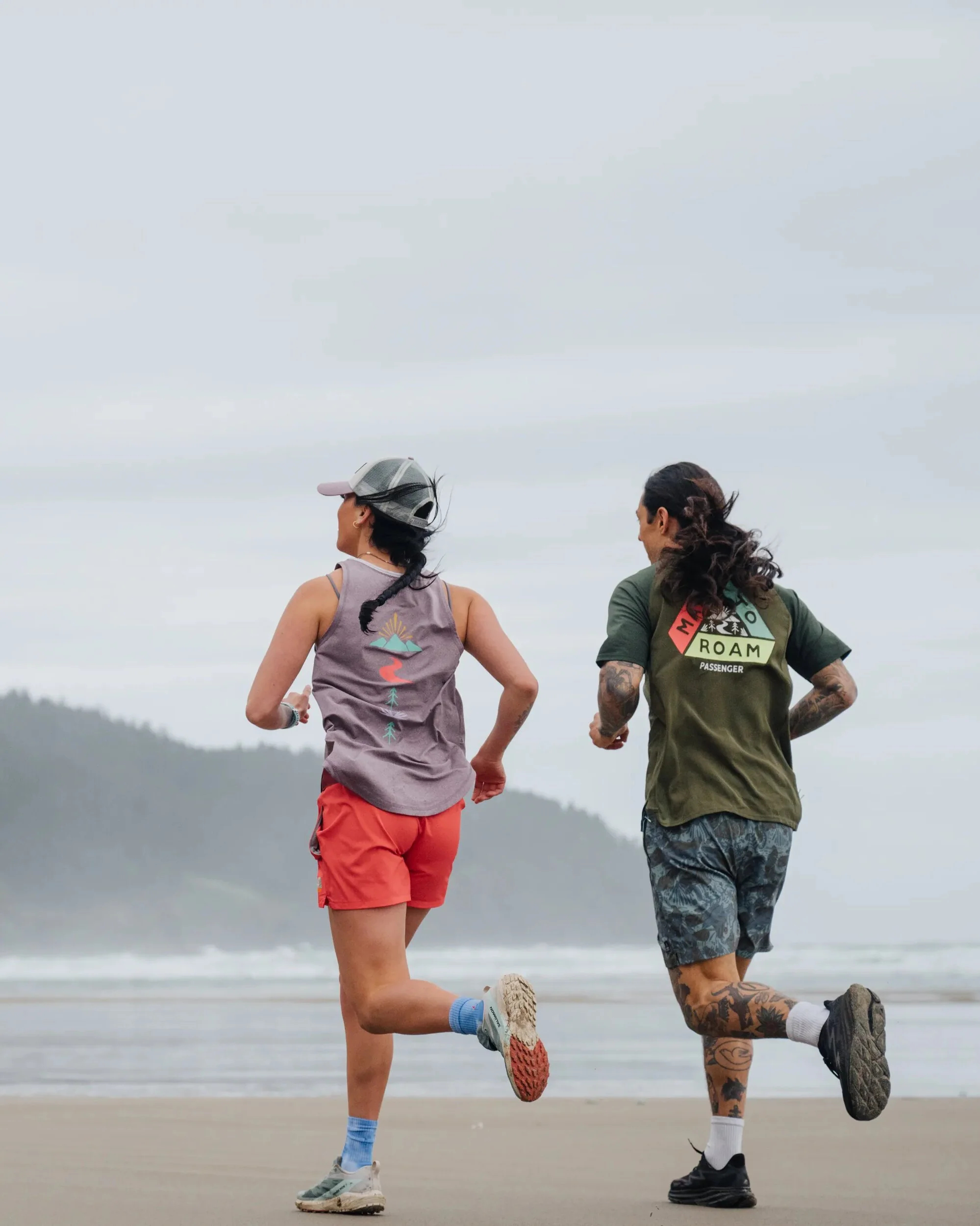 Dawn To Dusk Active T-shirt - Khaki - Image 2