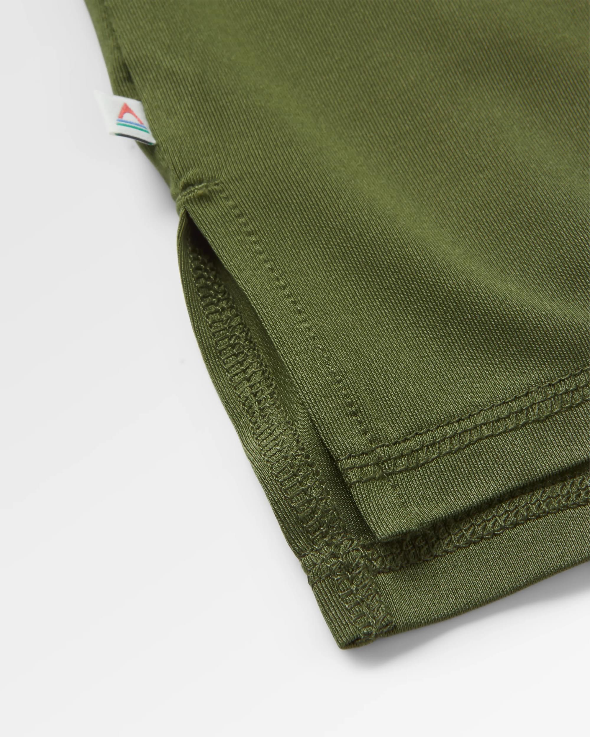 Dawn To Dusk Active T-shirt - Khaki - Image 9
