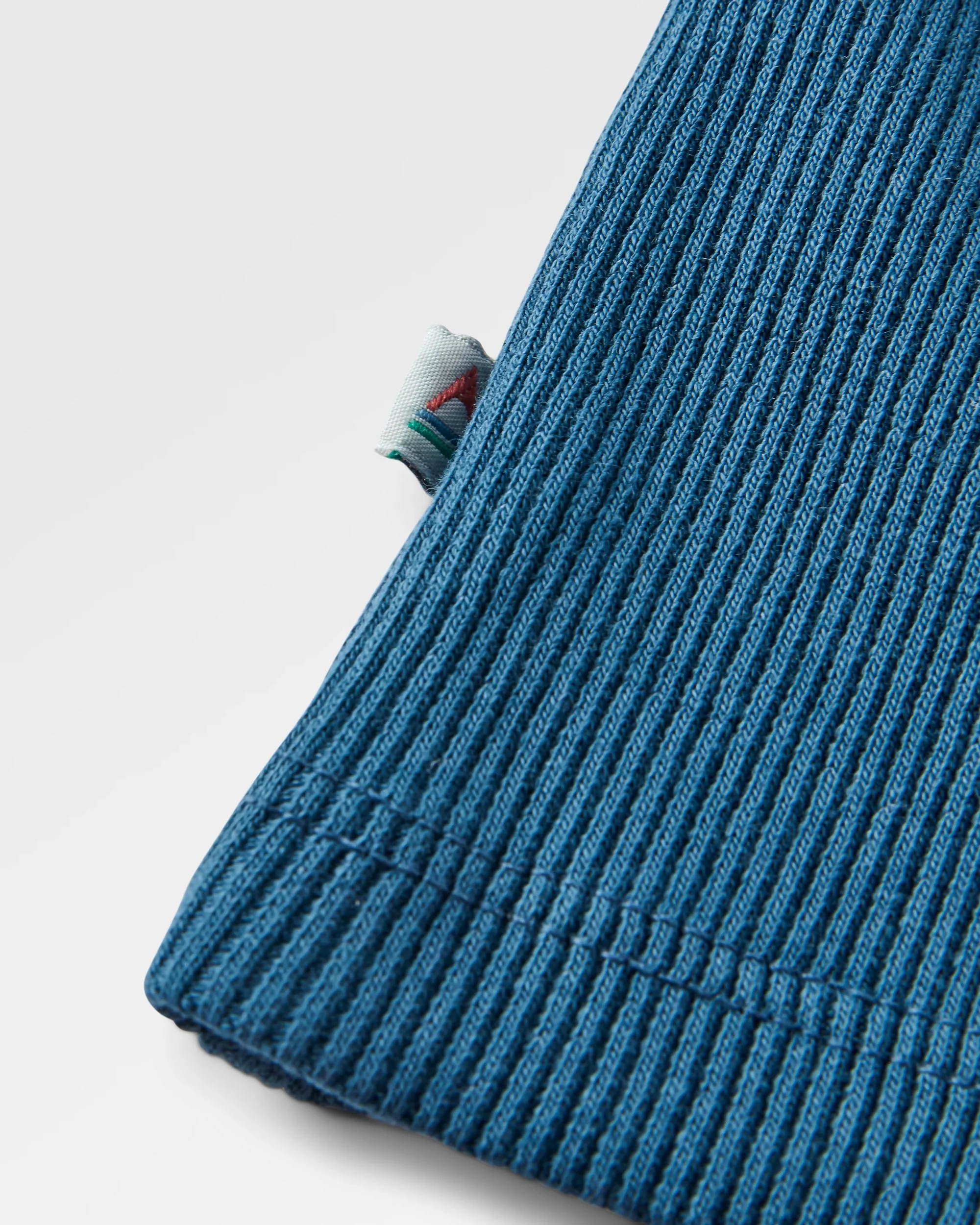 Dawning Ribbed Scoop Neck Vest - Dark Denim - Image 6