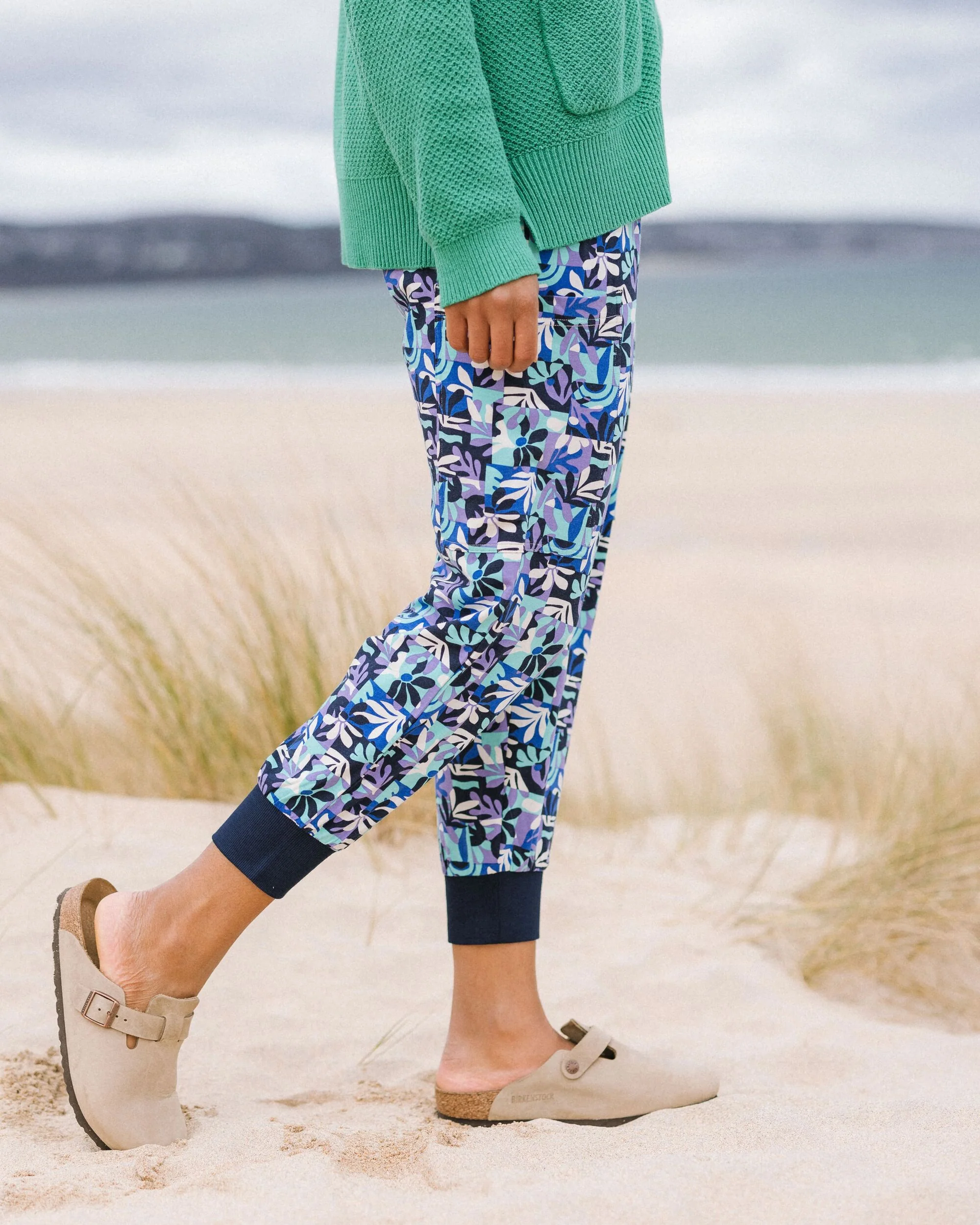 Day Dream Trouser - Mountain Foliage Purple - Image 4