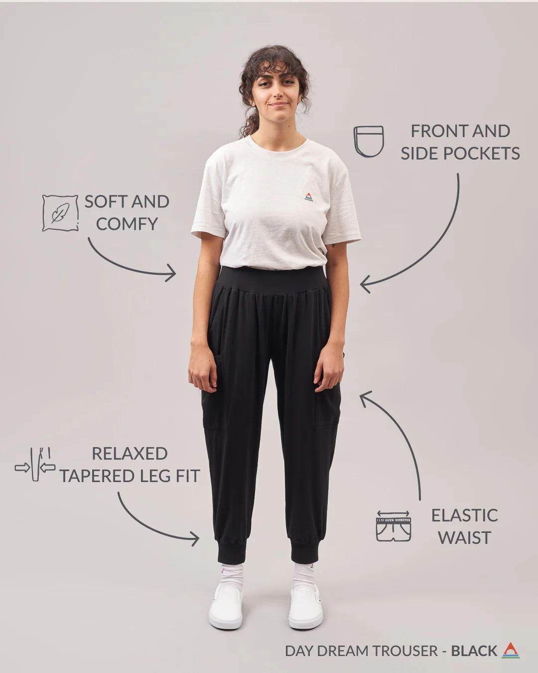 Day Dream Trouser - Black - Image 4