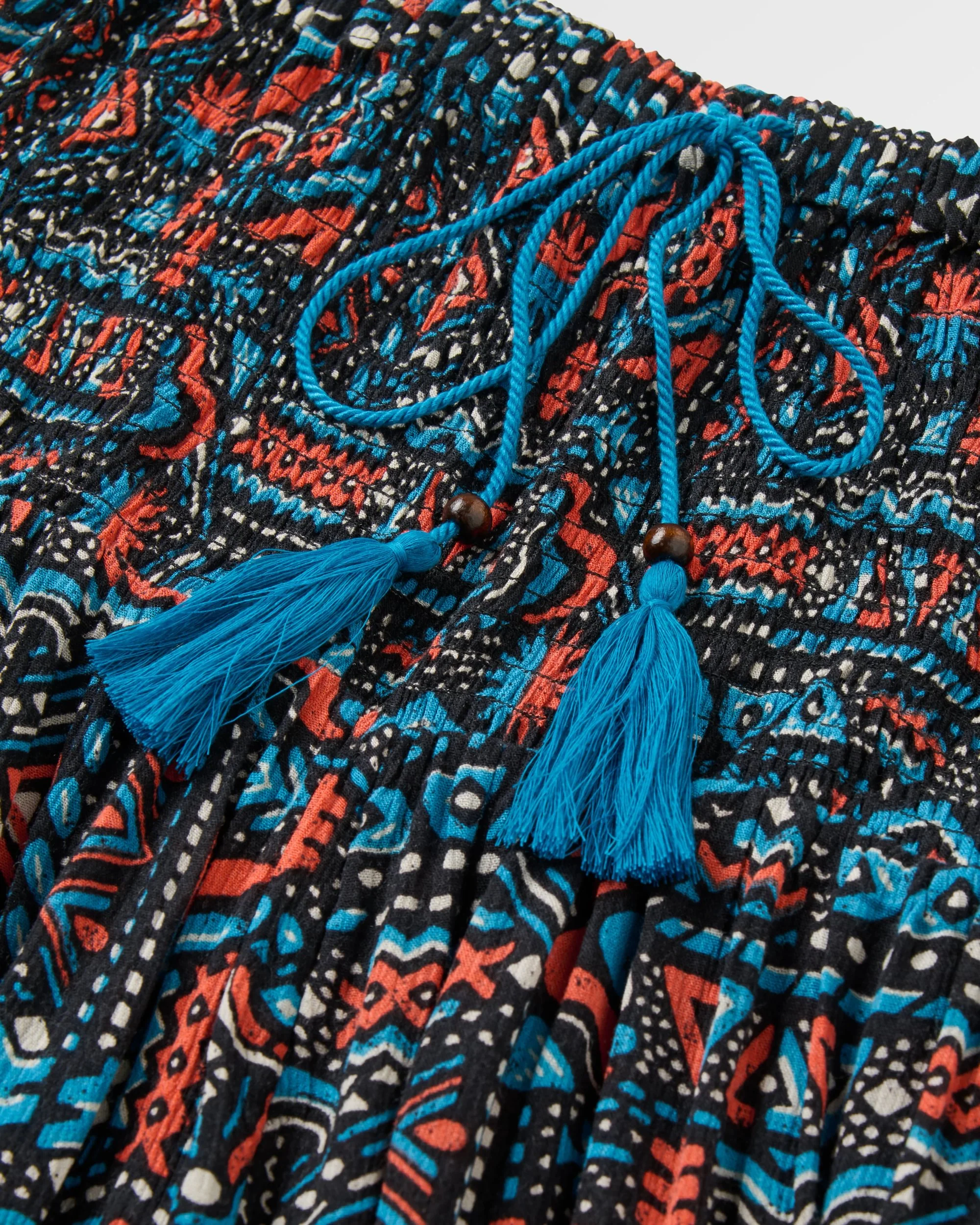 Daylily Loose Trouser - Elemental Geo Black - Image 7