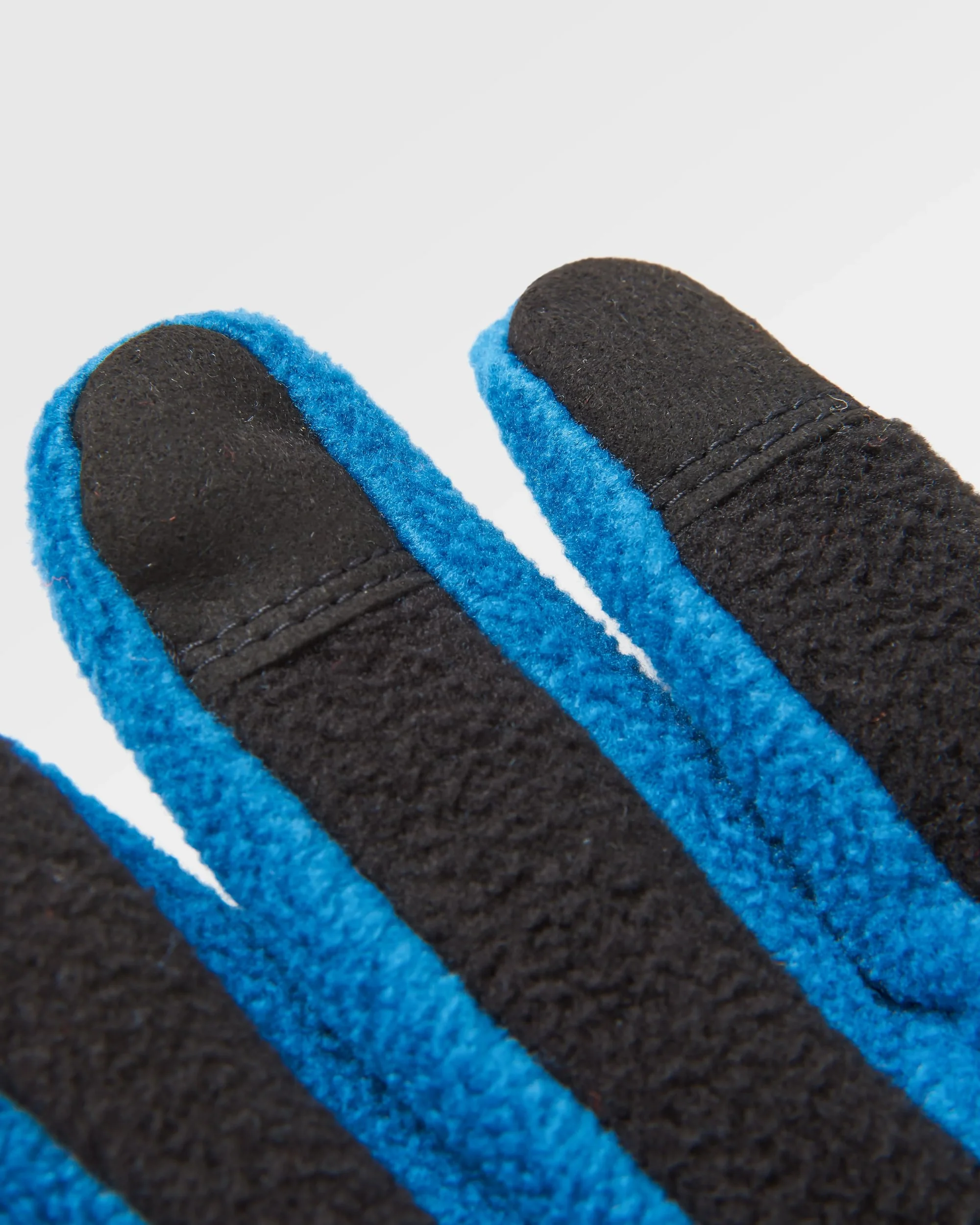 Daytrip Polar Fleece Touch Screen Gloves - Black/Tidal Blue - Image 5