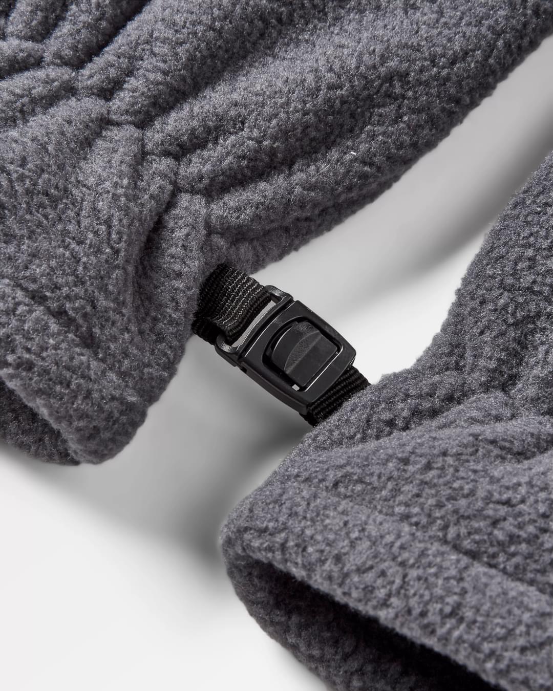 Daytrip Polar Fleece Touch Screen Gloves - Charcoal - Image 4