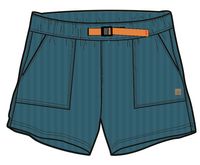 Del Sur Cord Short - Stone Blue - Image 6